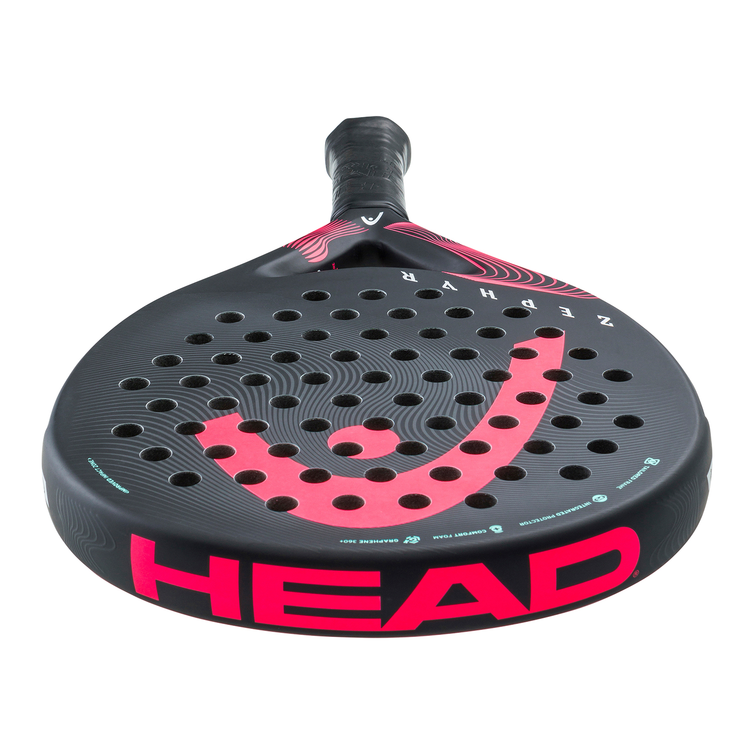 Head Zephyr 2023 Padel - Black/Pink