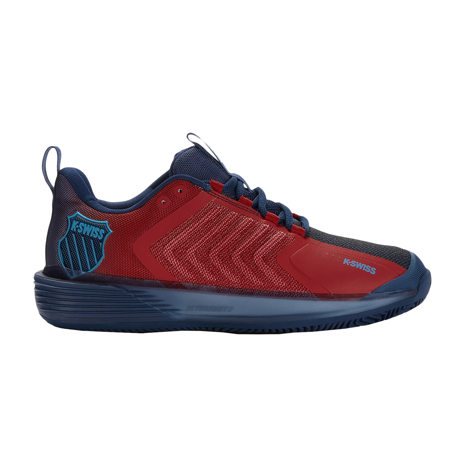 KSwiss Ultrashot 3 Clay Men's Tennis Shoes Lollipop/Blue Opal