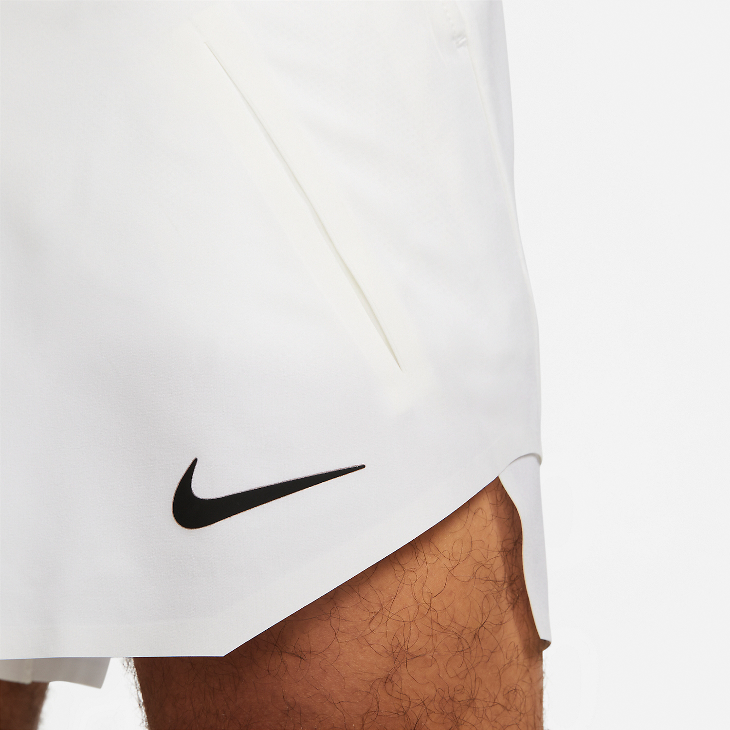 Nike Court Dri-FIT Slam 7in Shorts - White/Black