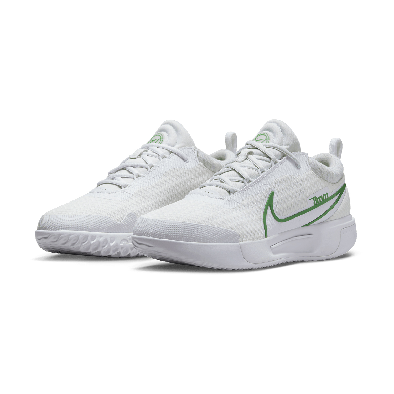 Nike Court Zoom Pro HC - Off White/Kelly Green