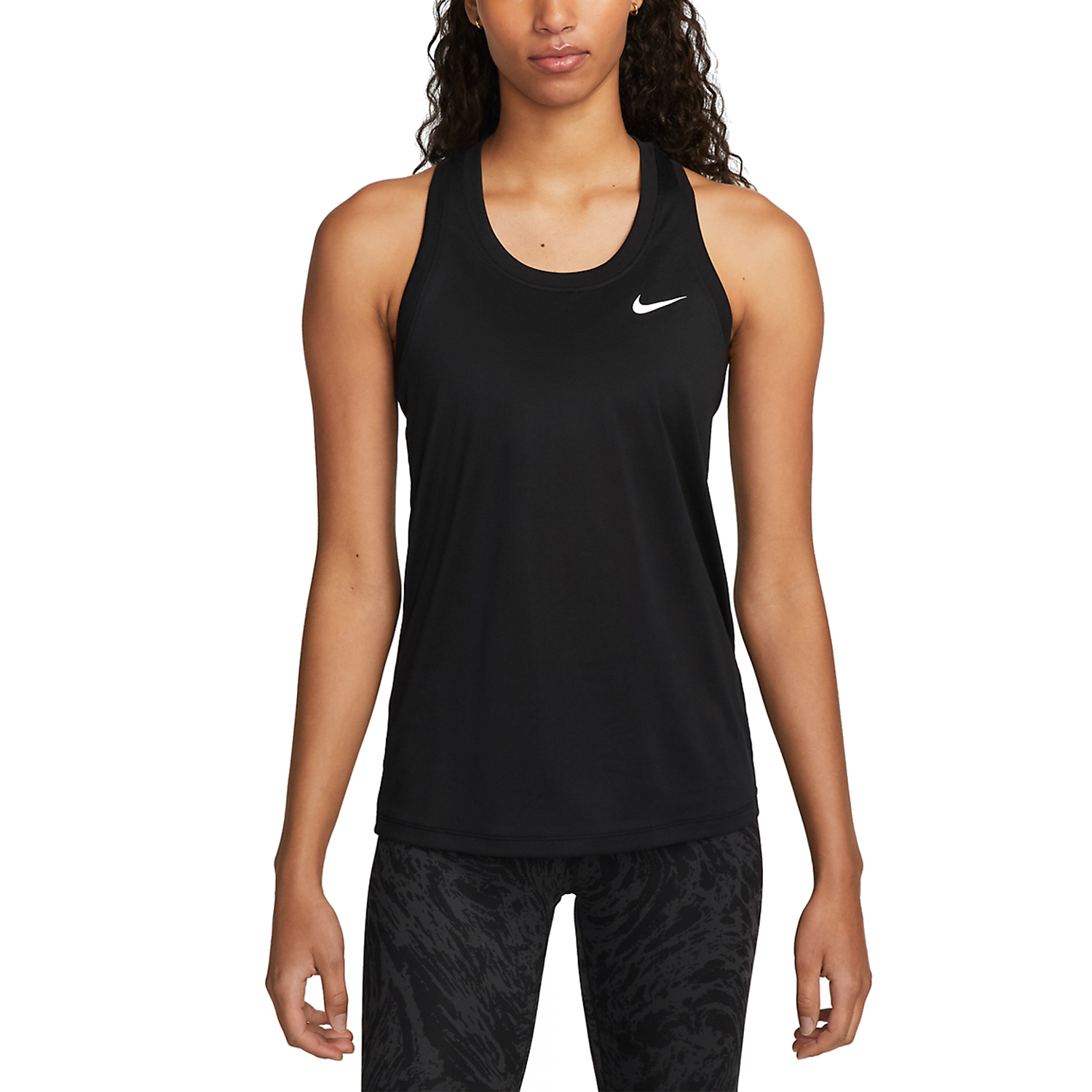 Nike Dri-FIT Tank - Black/White