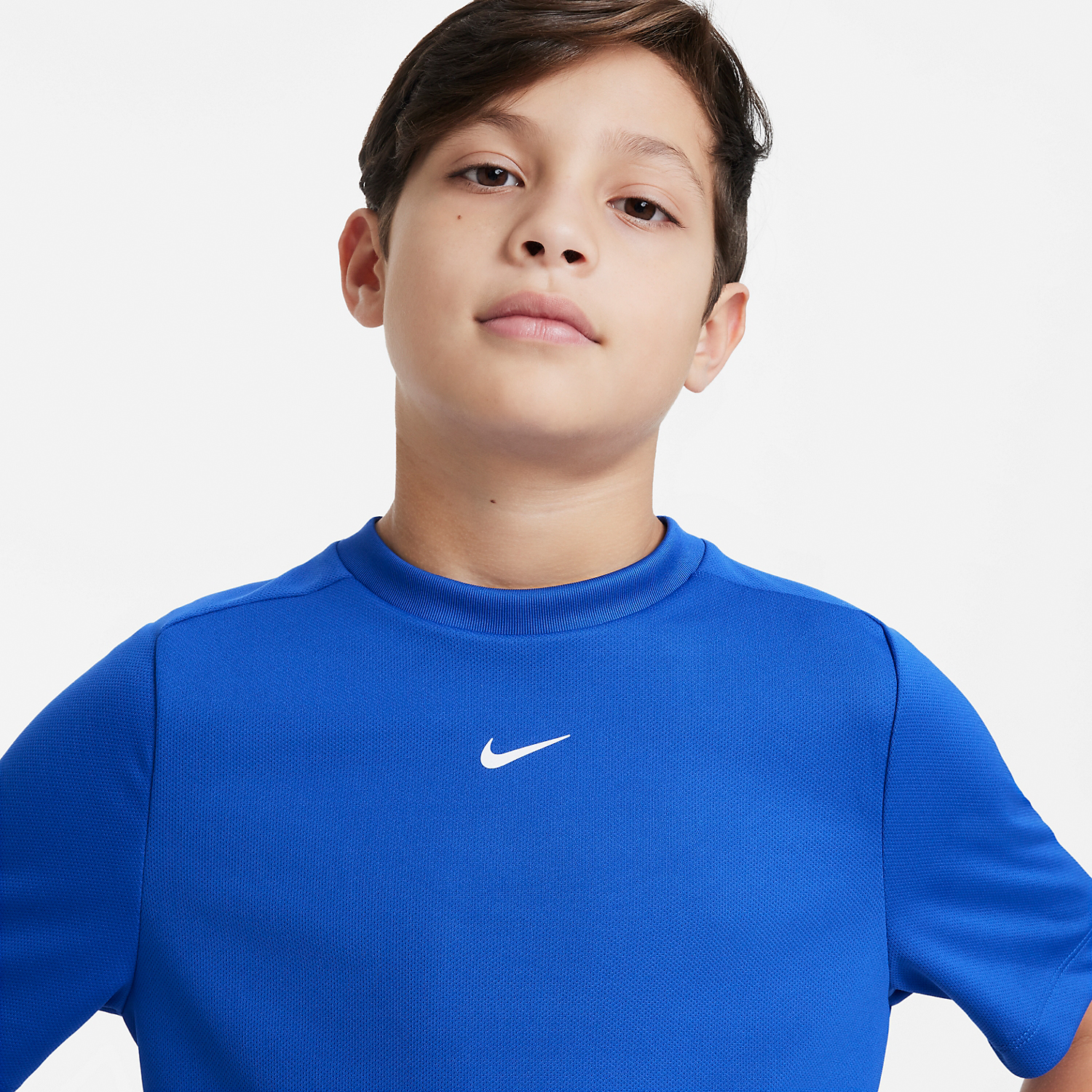Nike Dri-FIT Multi Maglietta Bambino - Game Royal/White