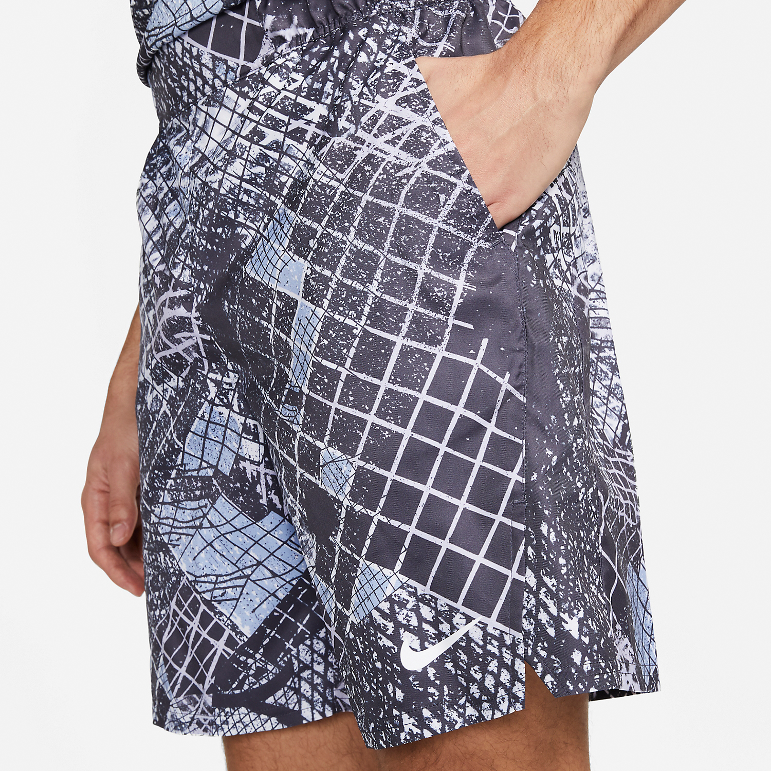 nike plaid tennis shorts