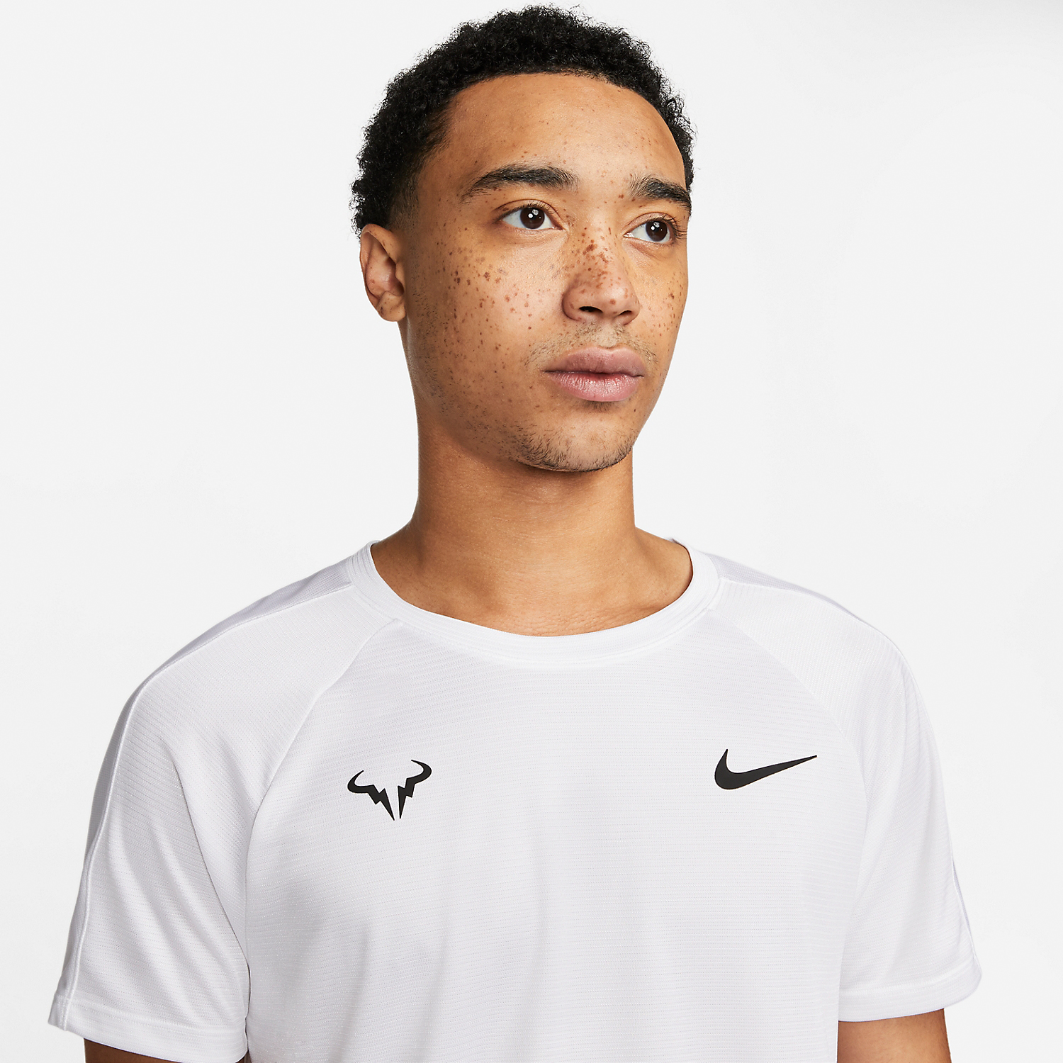 Nike Rafa Challenger Camiseta - White/Black