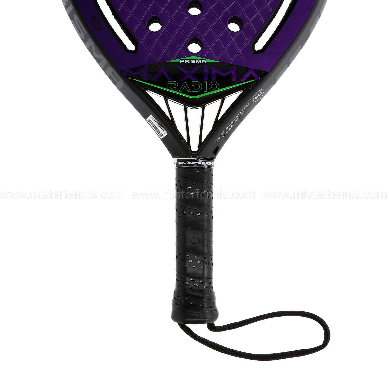 Varlion Maxima Summum Prisma Radio W Padel Racket - Black/Purple