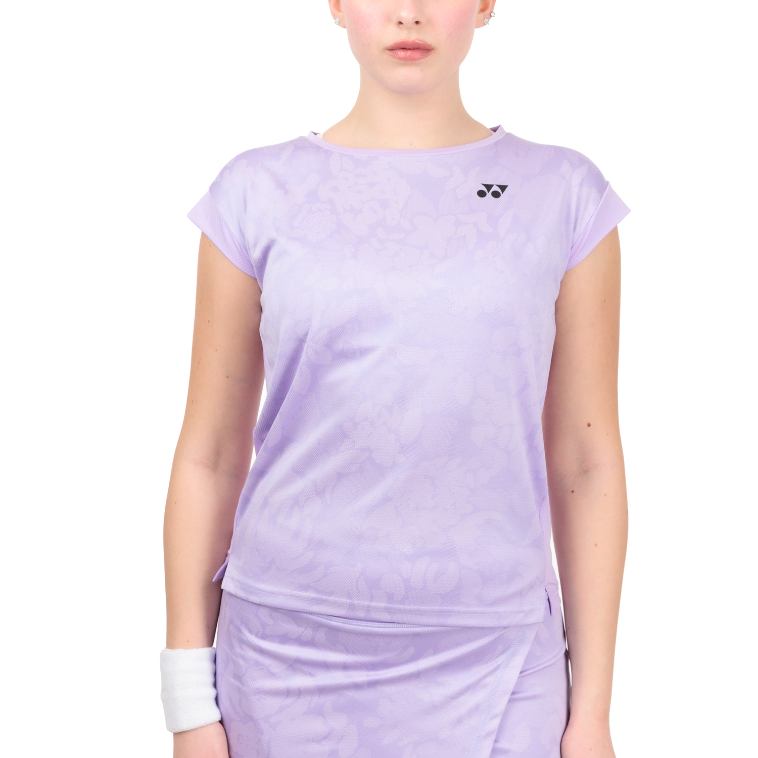 Yonex Melbourne Tournament T-Shirt - Mist/Porpora