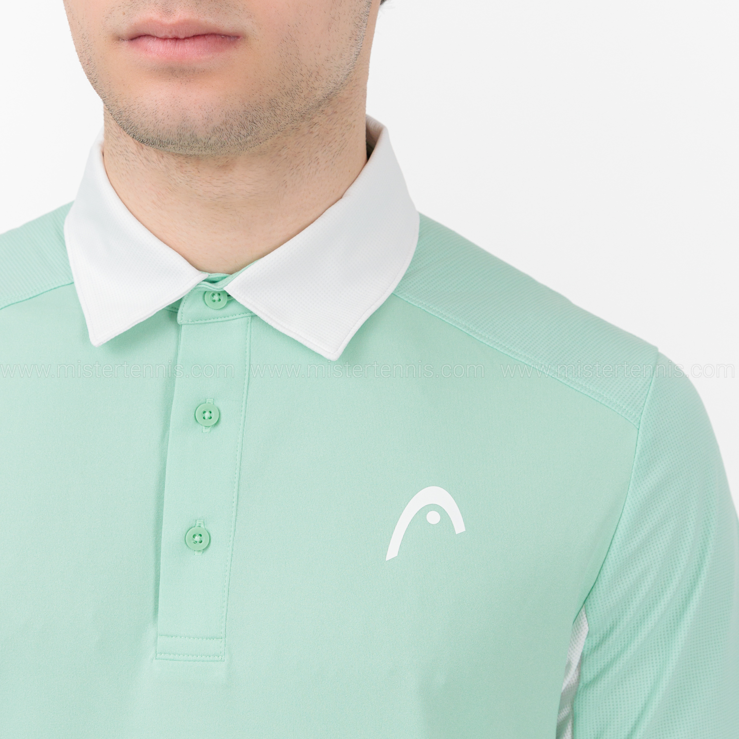 Head Slice Logo Polo - Pastel