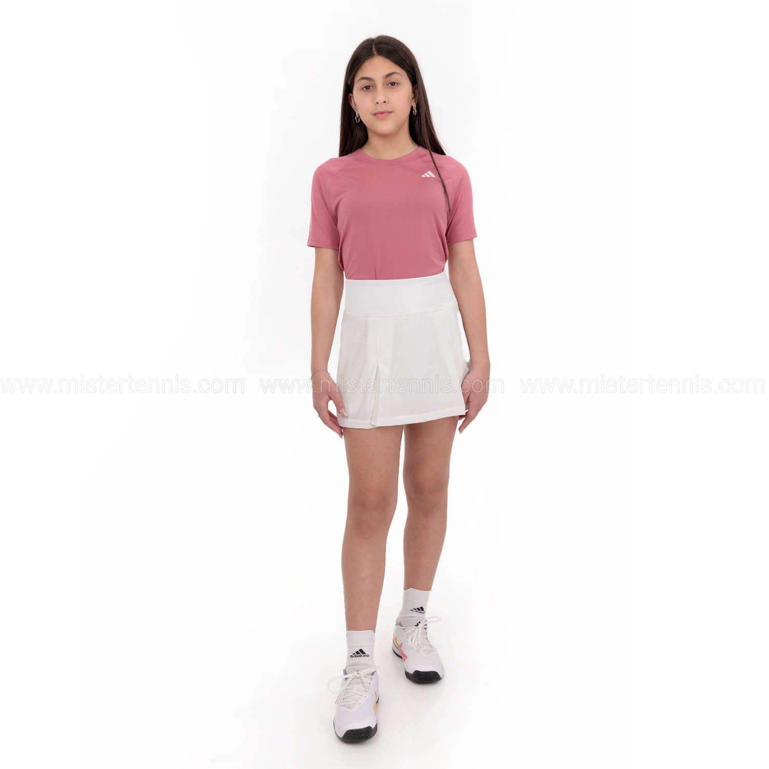 adidas Club Falda Niña - White