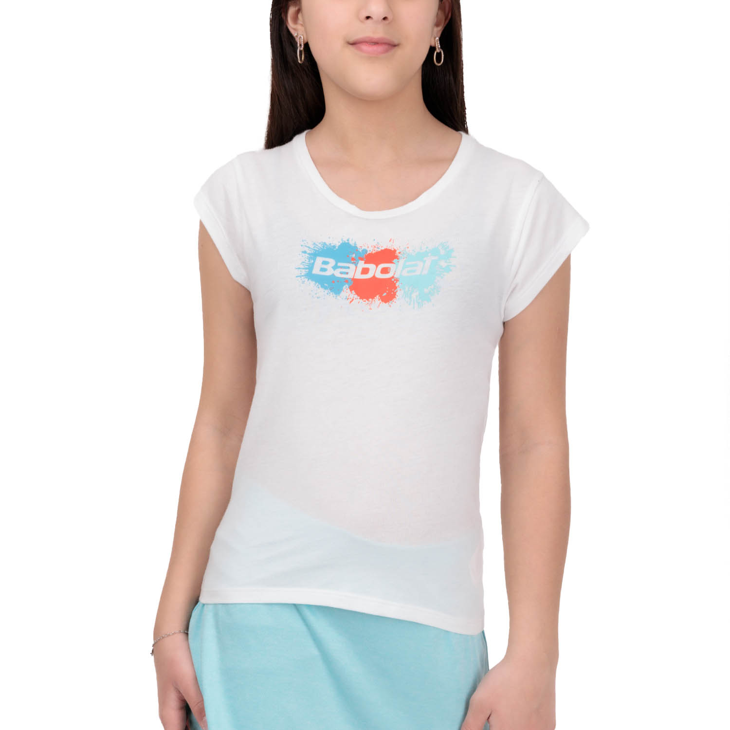 Babolat Exercise T-Shirt Girl - White