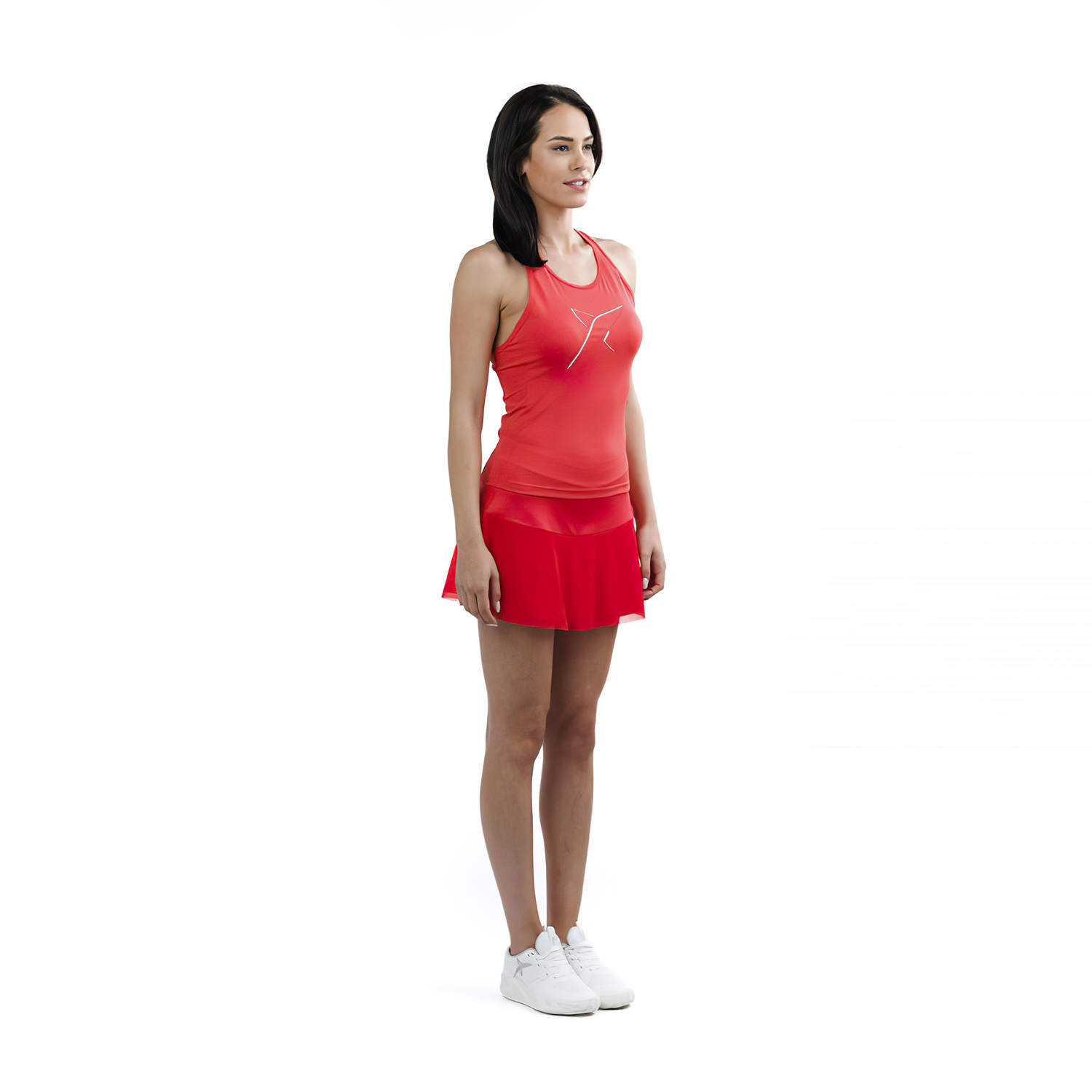 Drop Shot Caima Skirt - Rojo