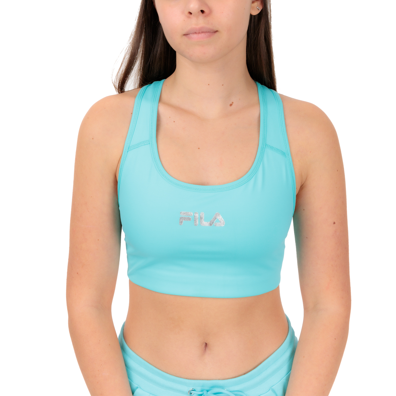 Fila Lea Sujetador Deportivo de Tenis Mujer Blue Radiance