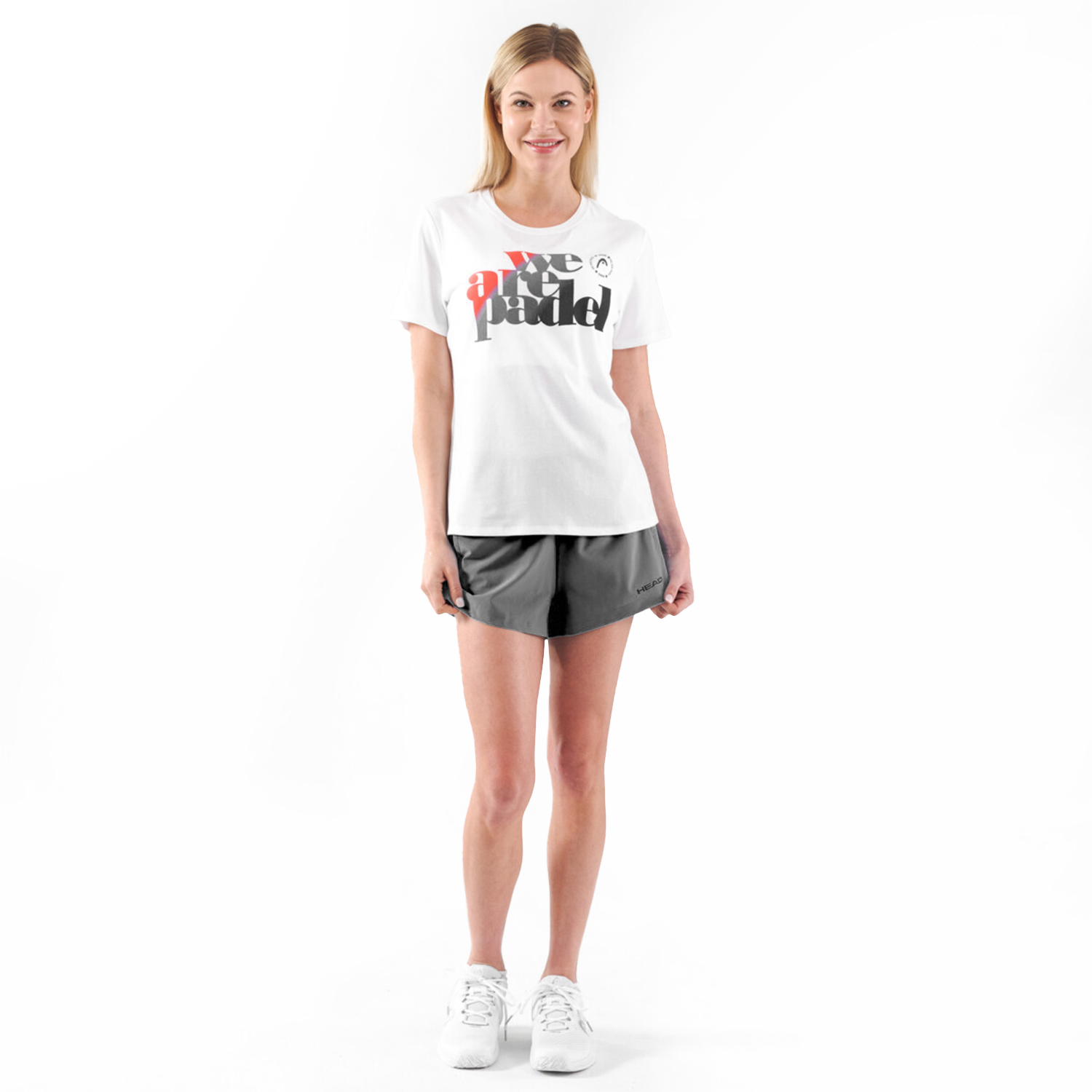 Head Bold Logo T-Shirt - White/Black