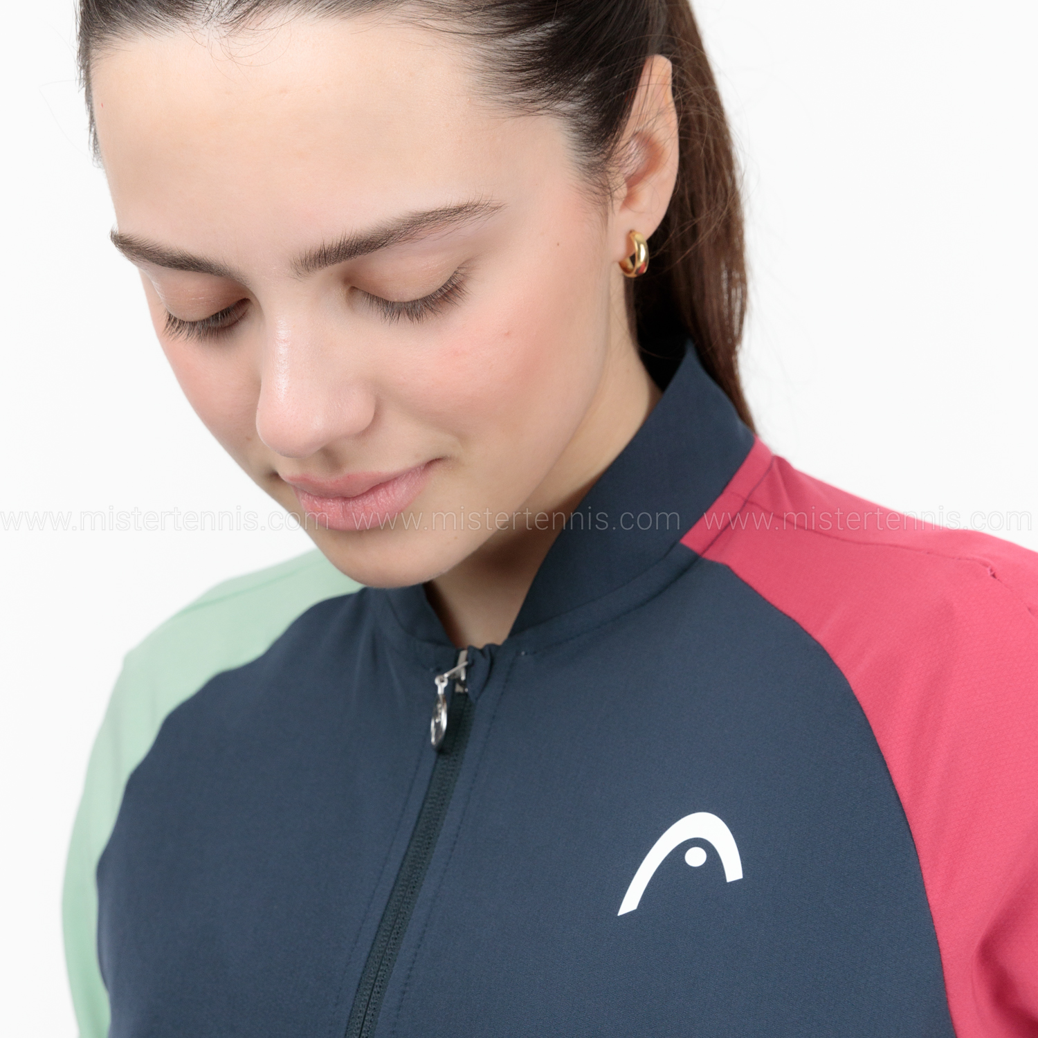 Head Breaker Logo Chaqueta - Pastel Green/Navy