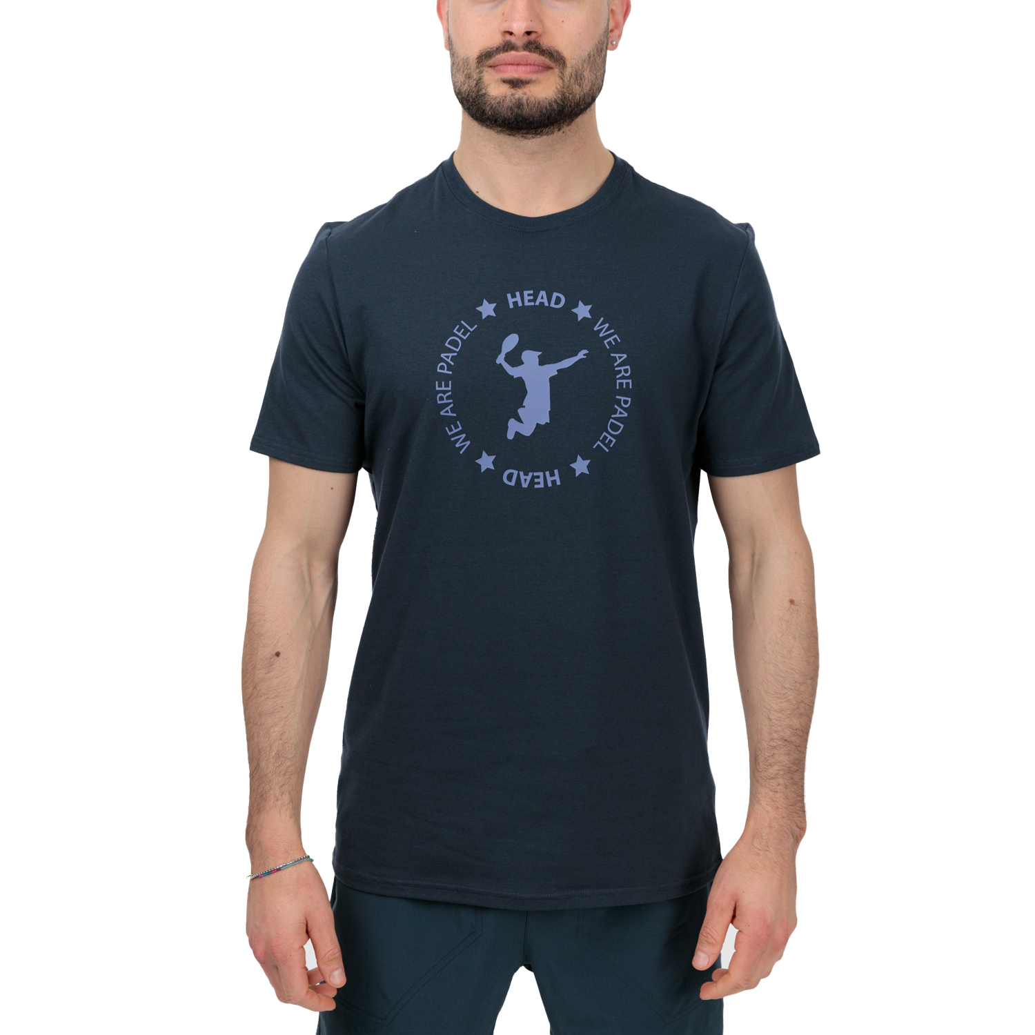 Head Graphic Logo T-Shirt - Navy