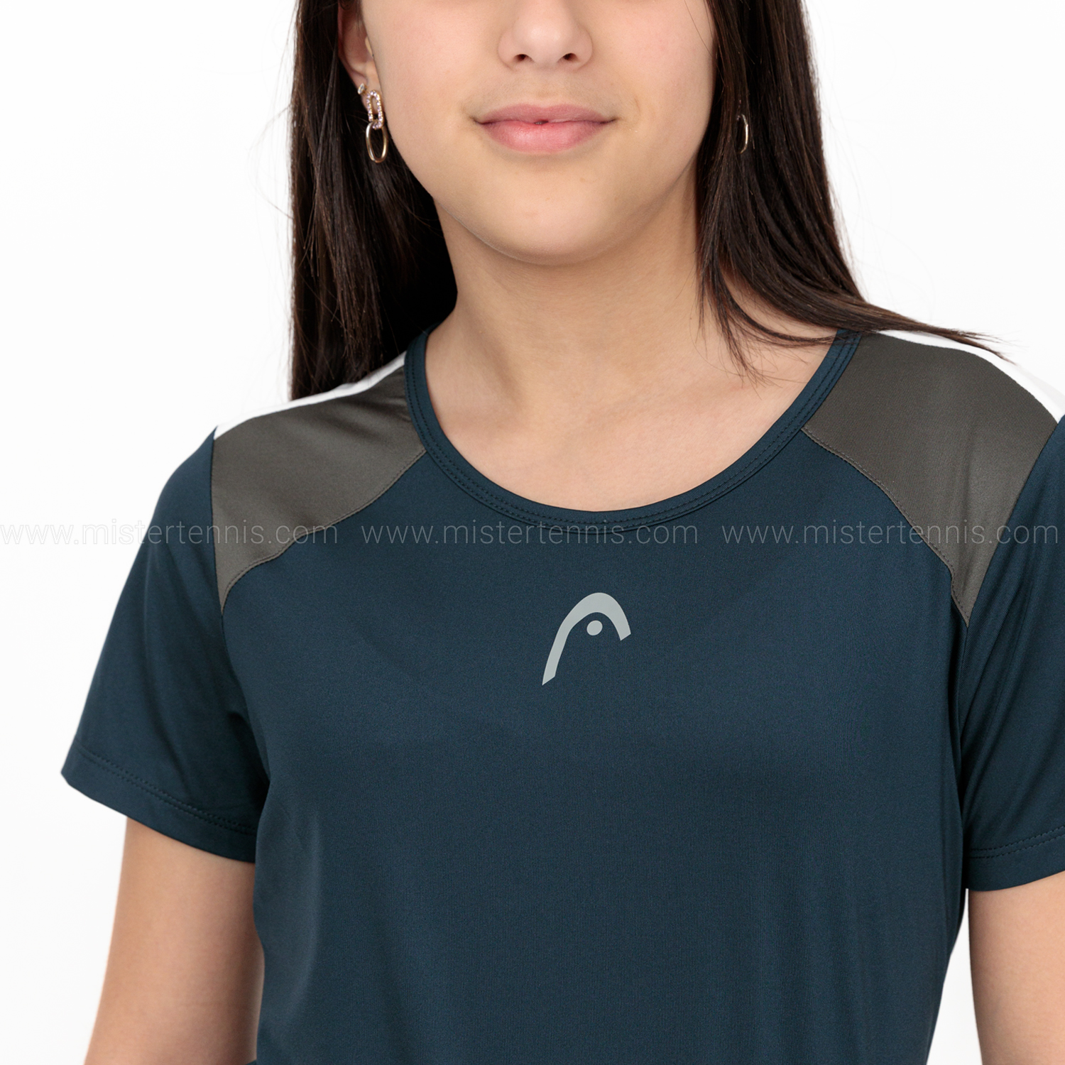 Head Club 22 Tech T-Shirt Girl - Navy