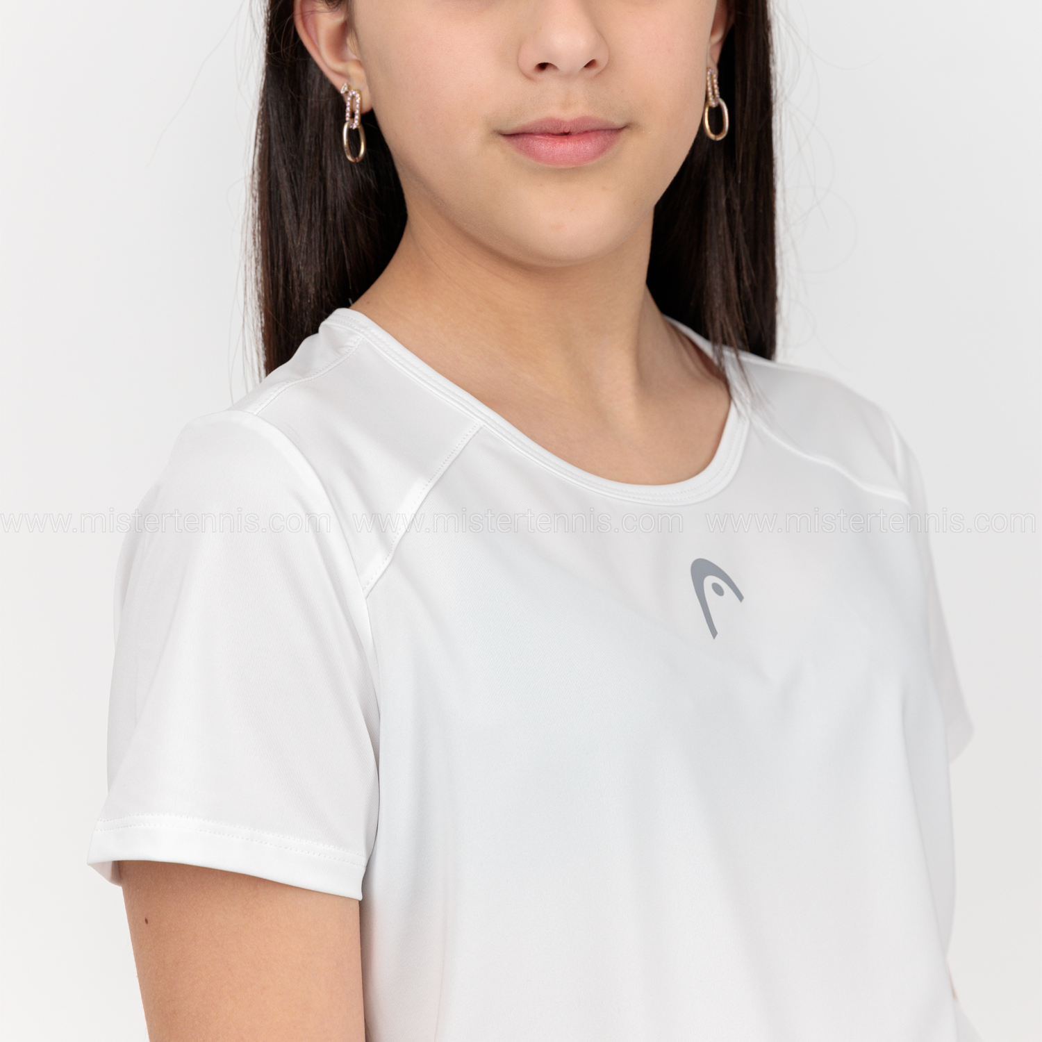 Head Club 22 Tech Camiseta Niña - White