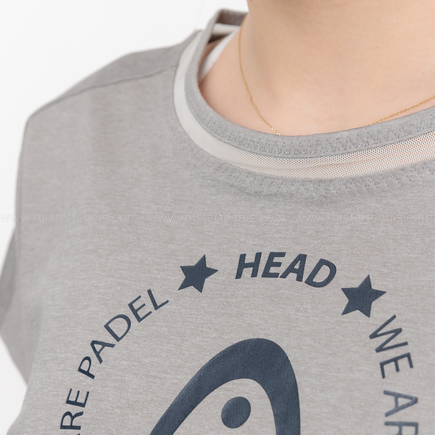 Head Crop Camiseta - Grey