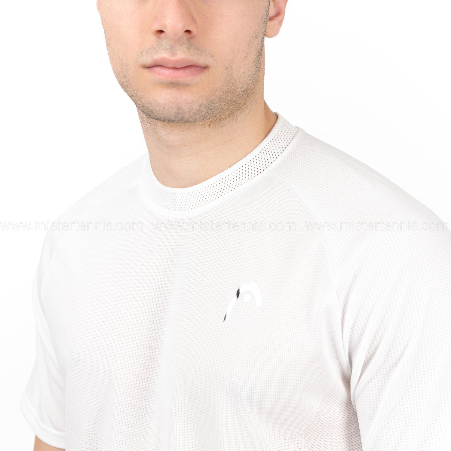 Head Performance Logo Camiseta - White