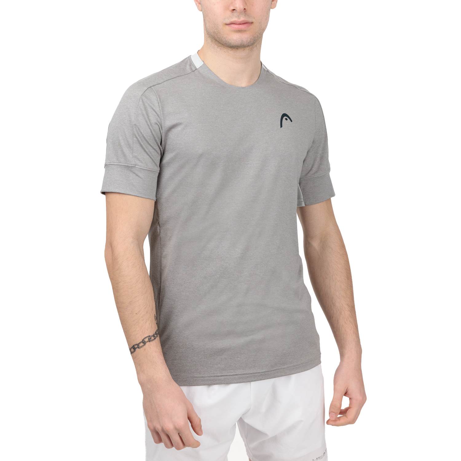 Head Play Tech Logo T-Shirt - Grey