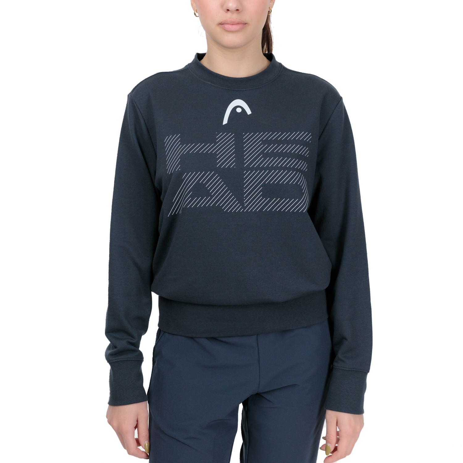 Head Rally Logo Felpa - Navy