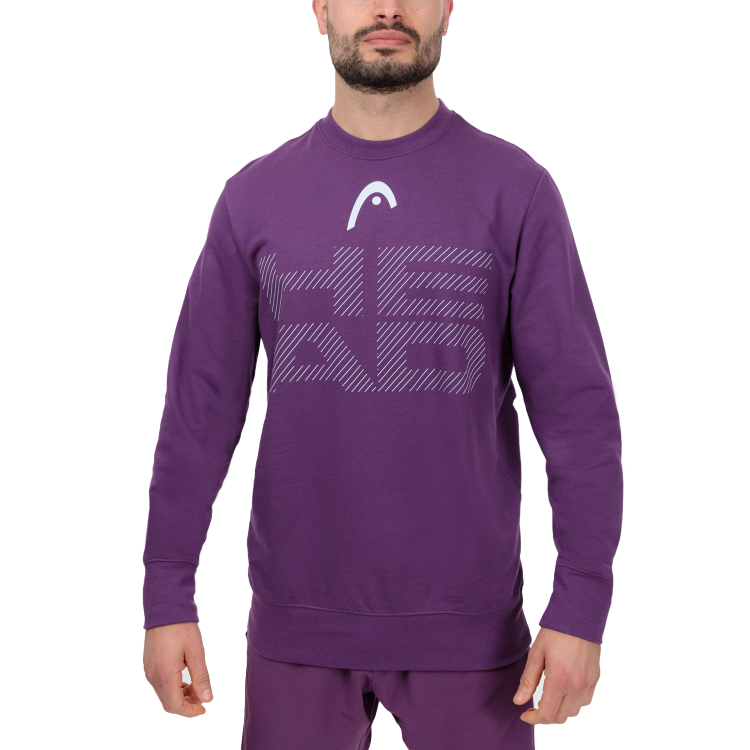 Head Rally Logo Sweatshirt - Lilac