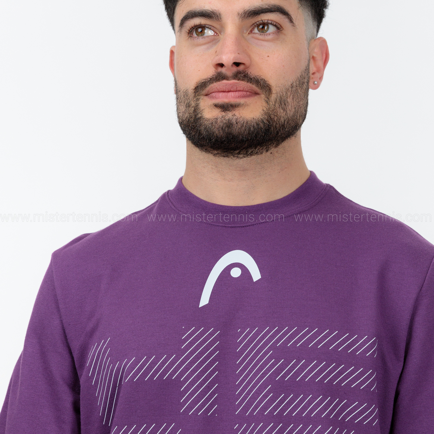 Head Rally Logo Sweatshirt - Lilac