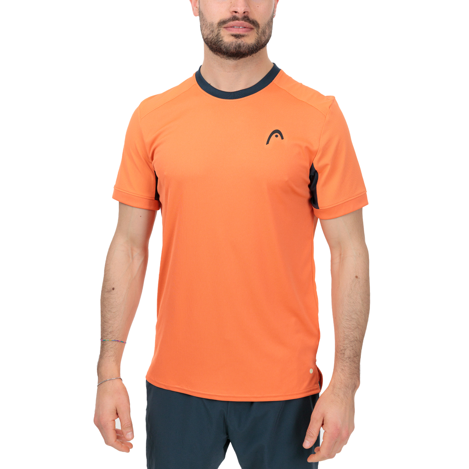 Head Slice Logo Camiseta - Flamingo