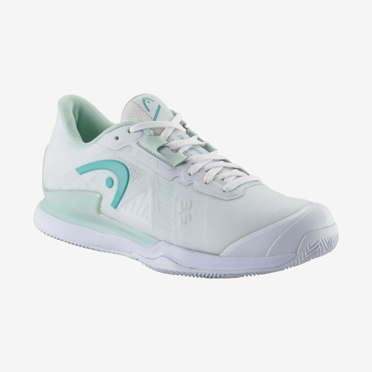 Head Sprint Pro 3.5 Clay - White/Aqua