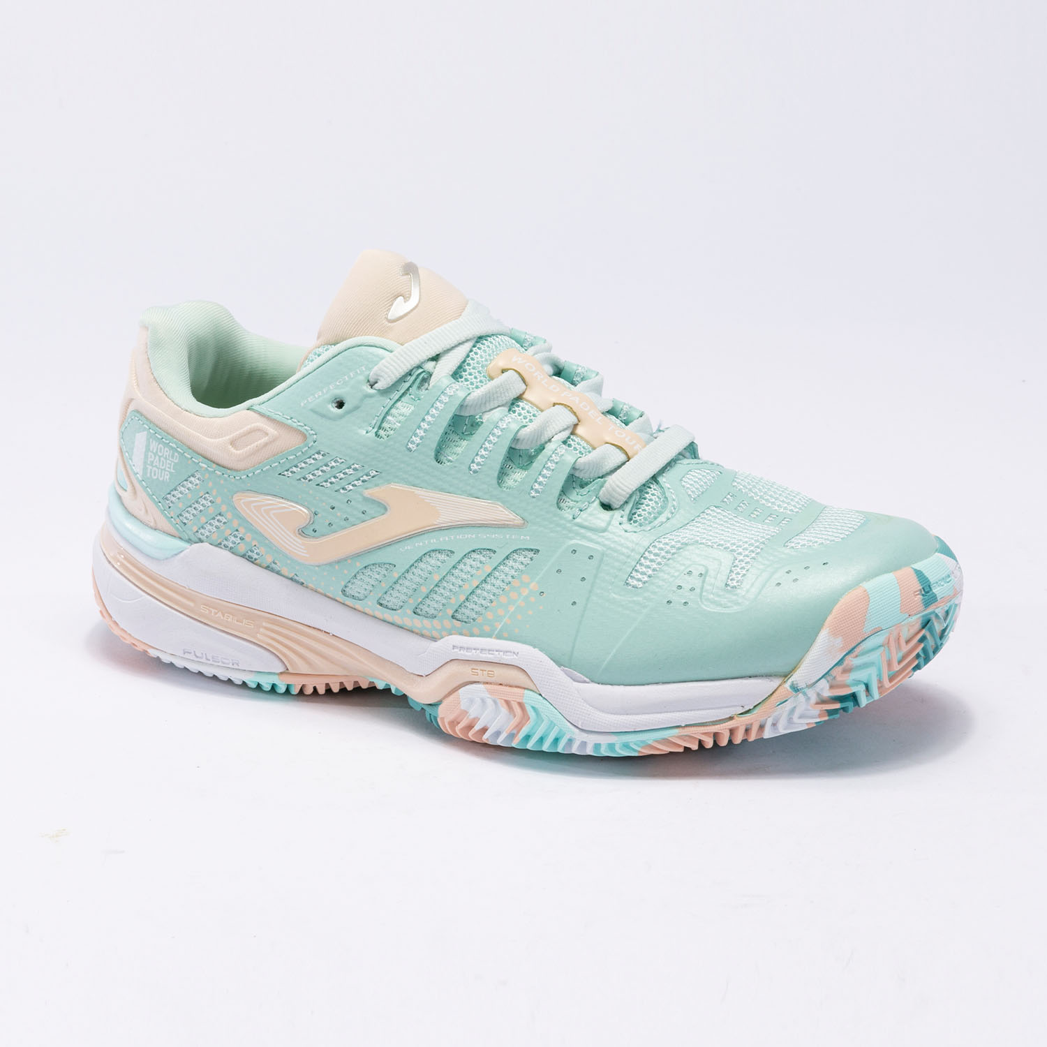 Joma Slam WPT Girls - Turquoise/Pink