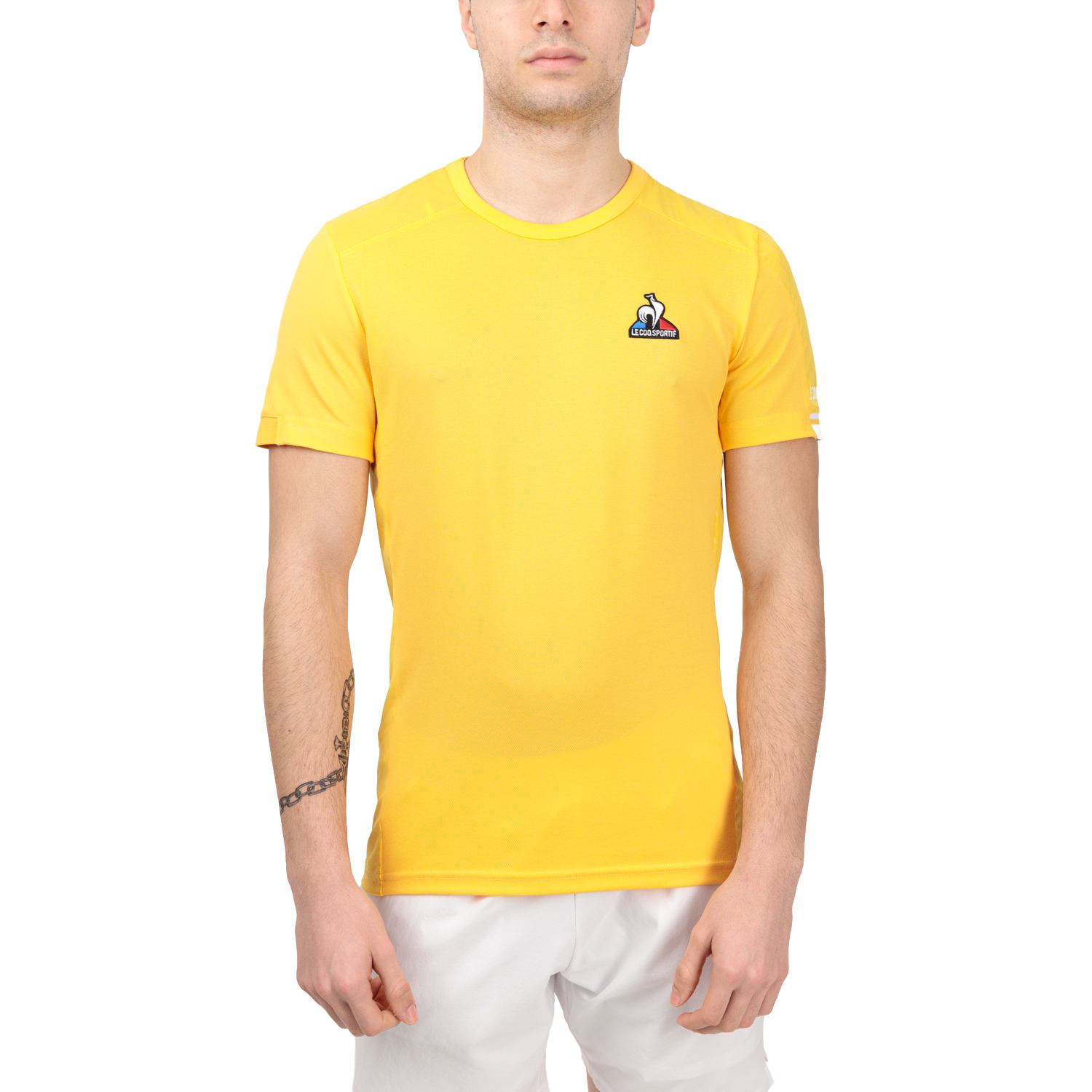 Le Coq Sportif Performance Match Maglietta - Lemon Chrome