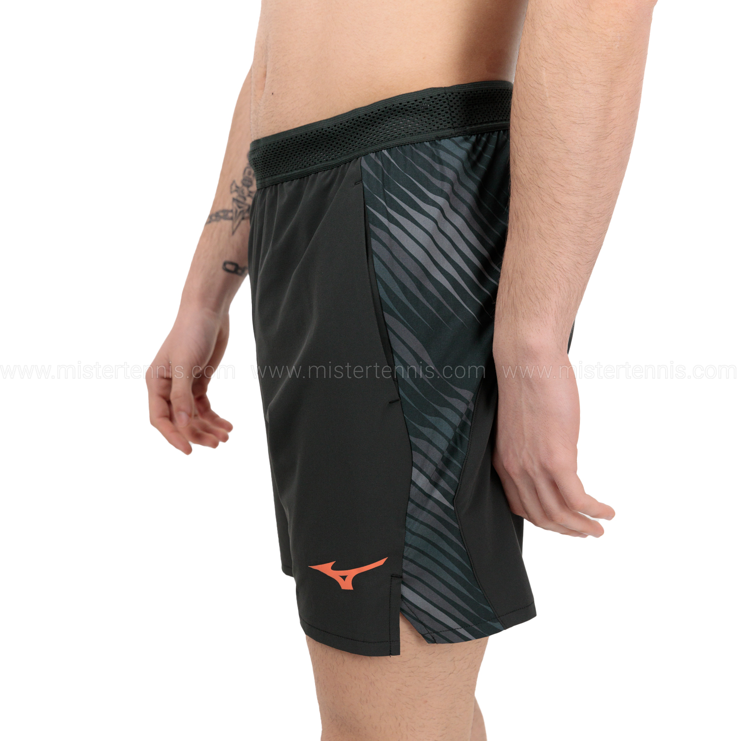 Mizuno Amplify 8in Men s Tennis Shorts Black