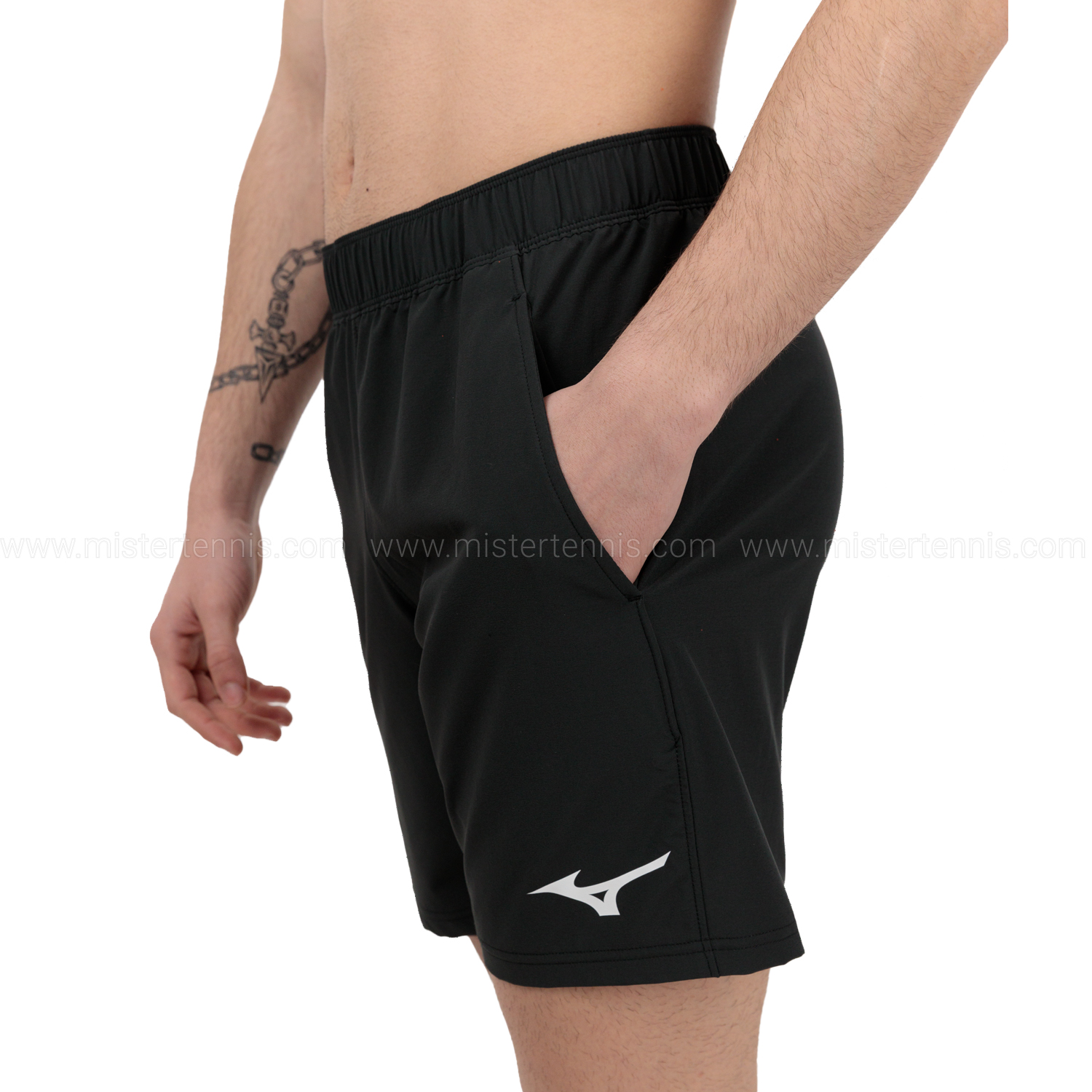 Mizuno Flex 8in Shorts - Black