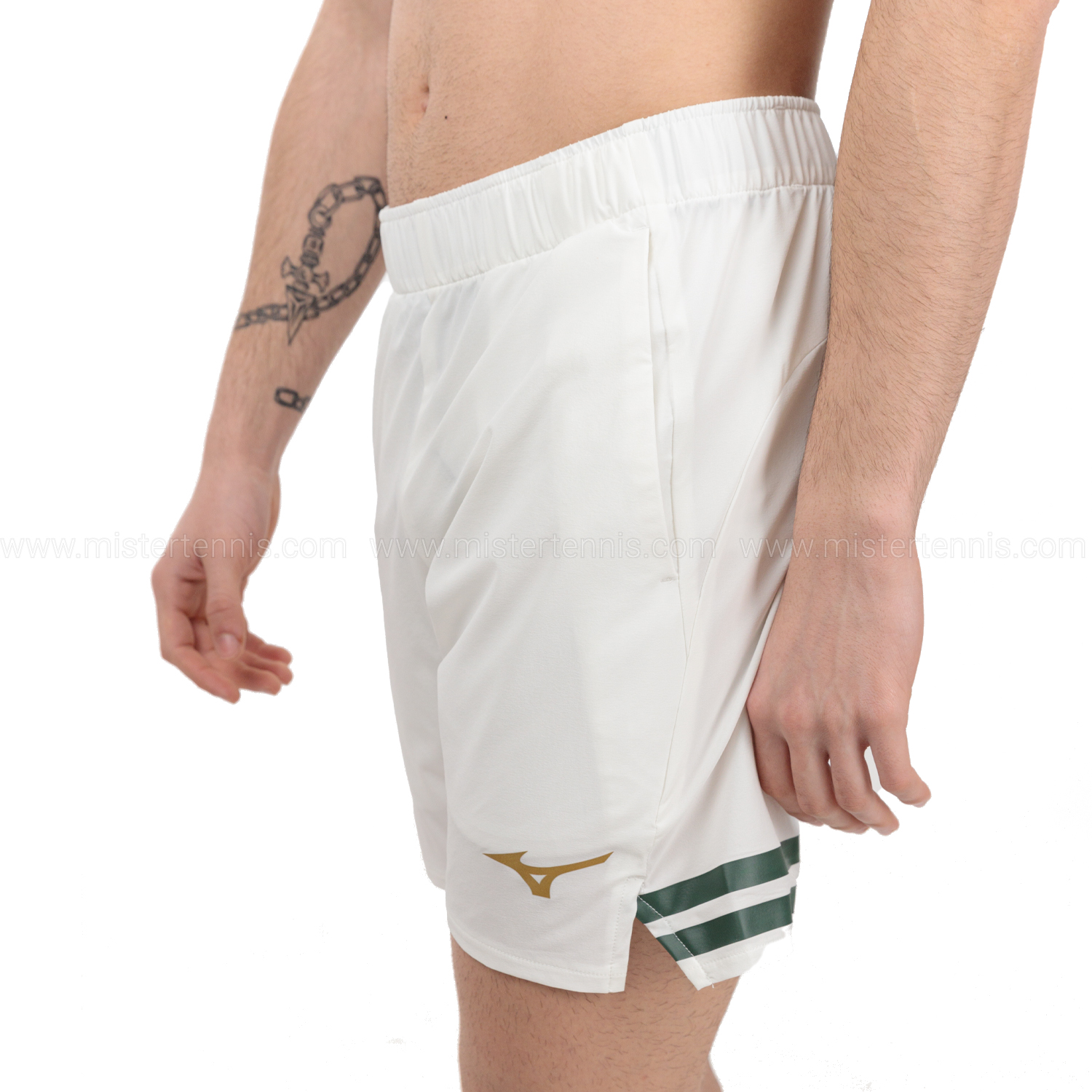 Knuppel Knipoog Spanje Mizuno Retro 8in Men's Tennis Shorts - White