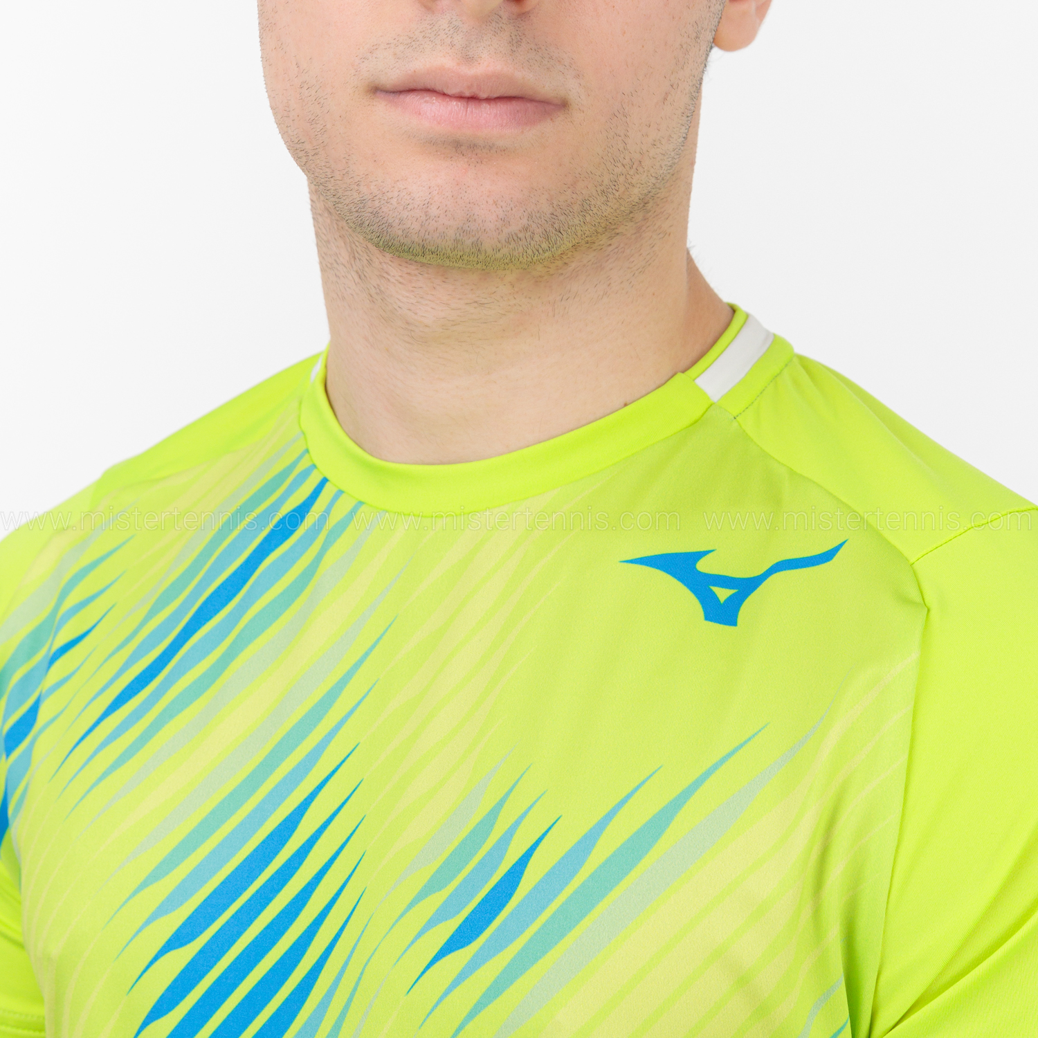 Mizuno Shadow Graphic Camiseta - Acide Lime