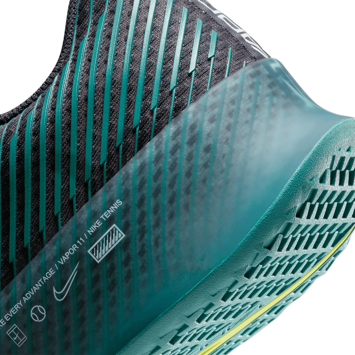 Nike Court Air Zoom Vapor 11 HC Men's Tennis Shoes - Gridiron