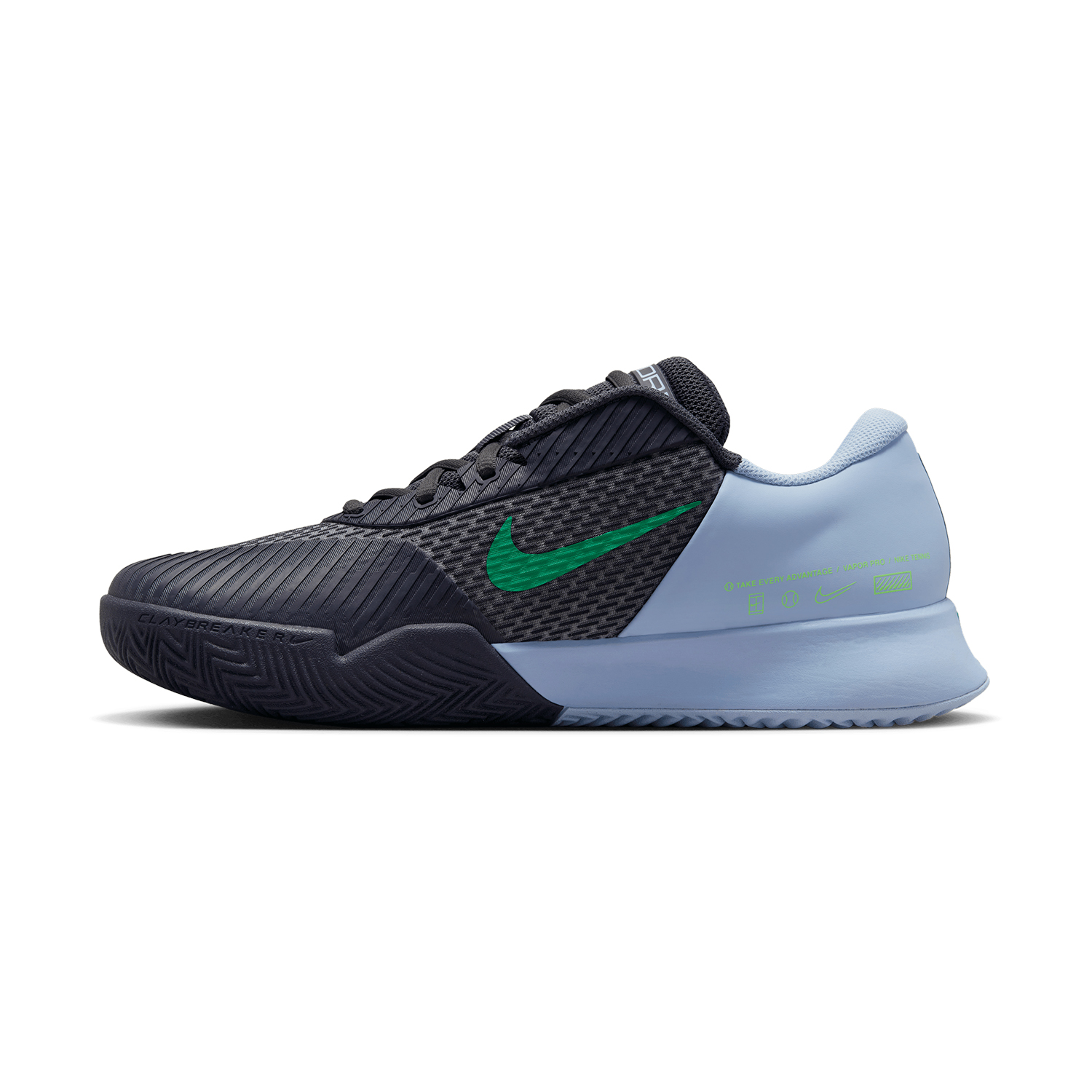 Nike Court Air Zoom Vapor Pro 2 Clay Men's Tennis Shoes Gridiron