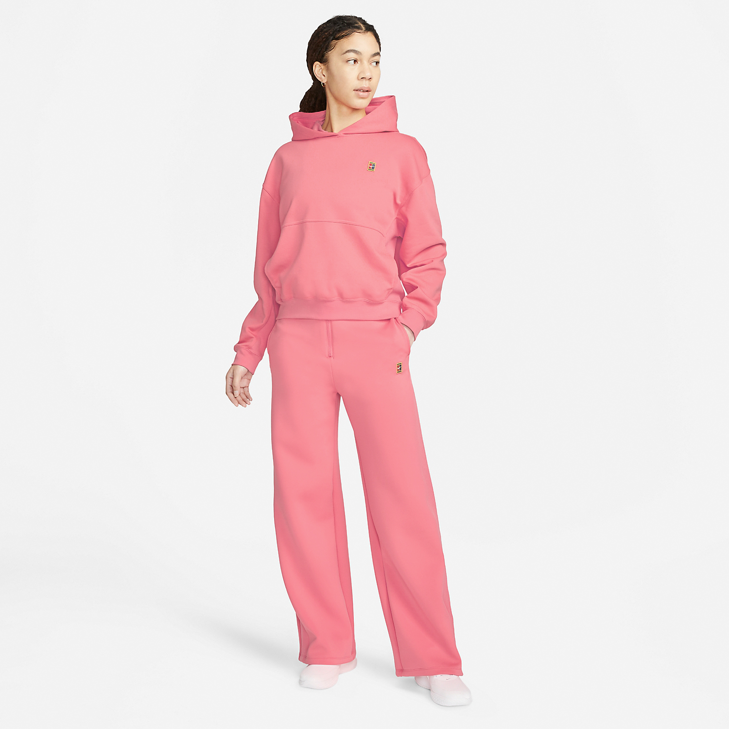 Nike Court Dri-FIT Heritage Women's Tennis Pants - Sea Coral