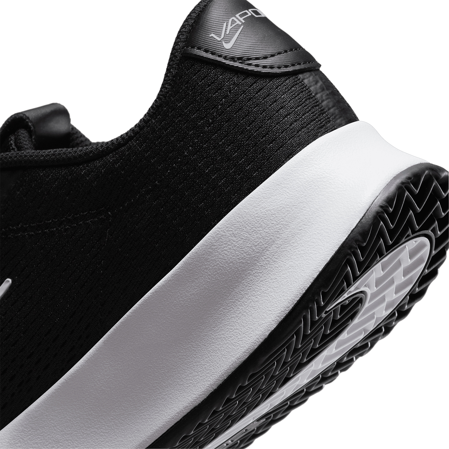 Nike Court Vapor Lite 2 Clay Men's Tennis Shoes - Black/White