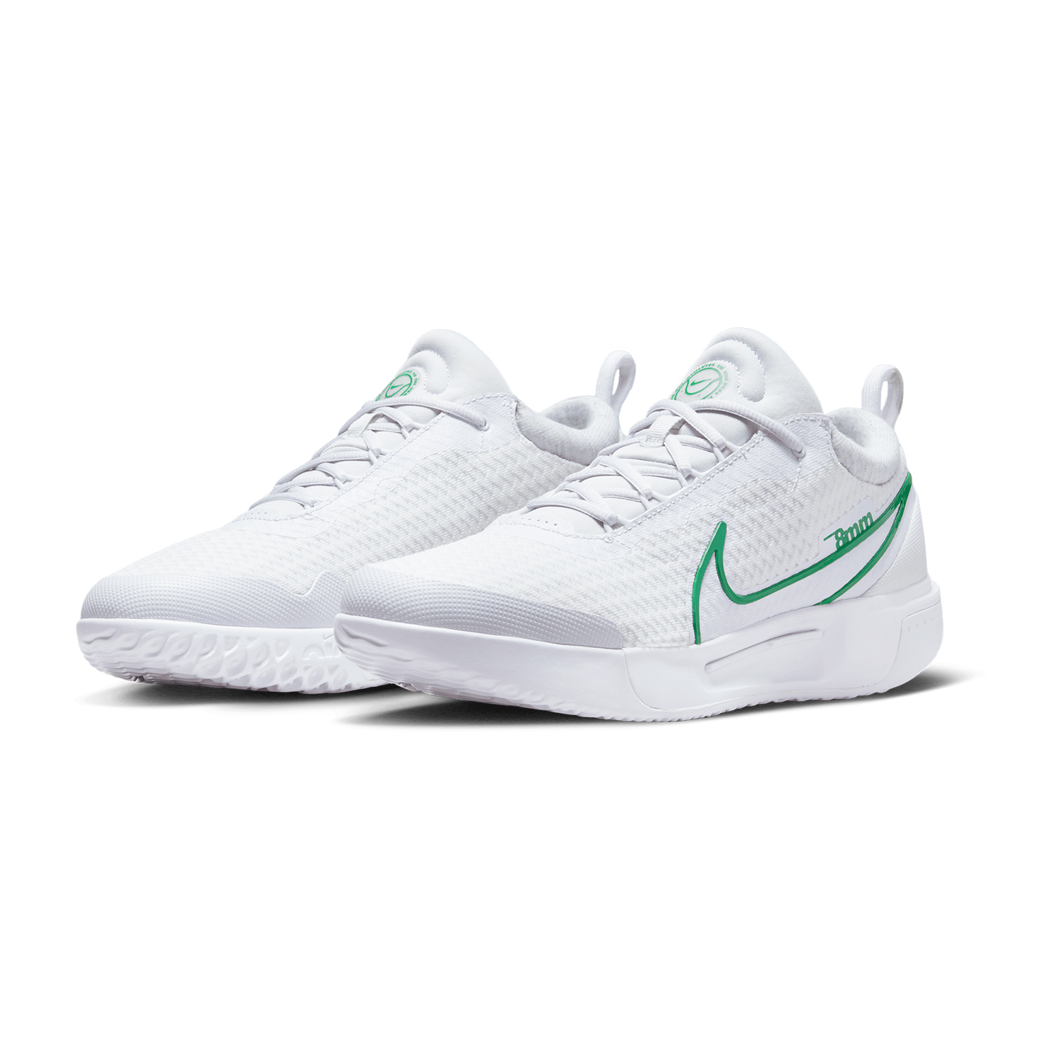 Nike Zoom Court Pro HC Hard Court Tennis Shoes White Black