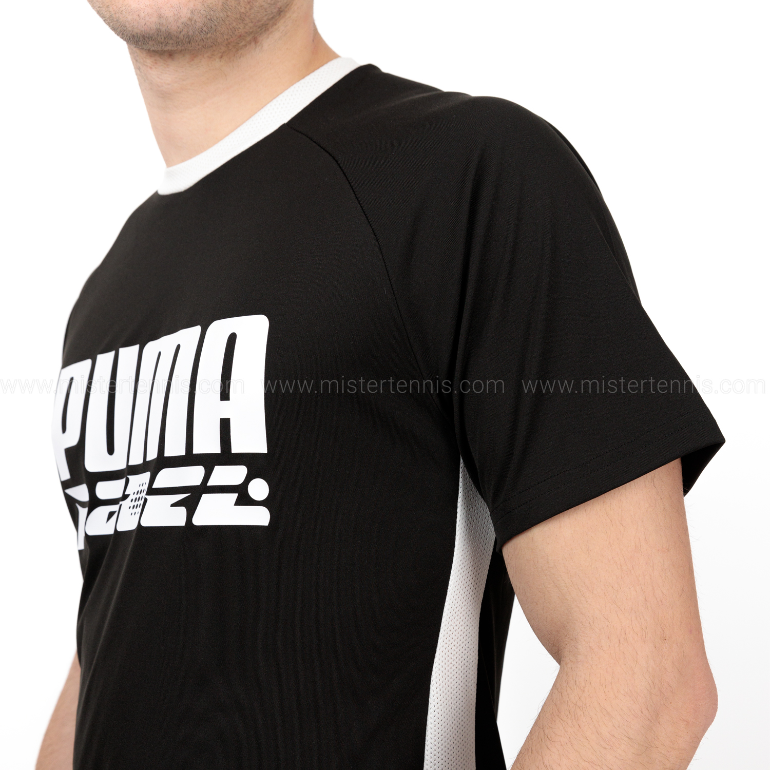 Puma TeamLIGA Logo Maglietta - Black