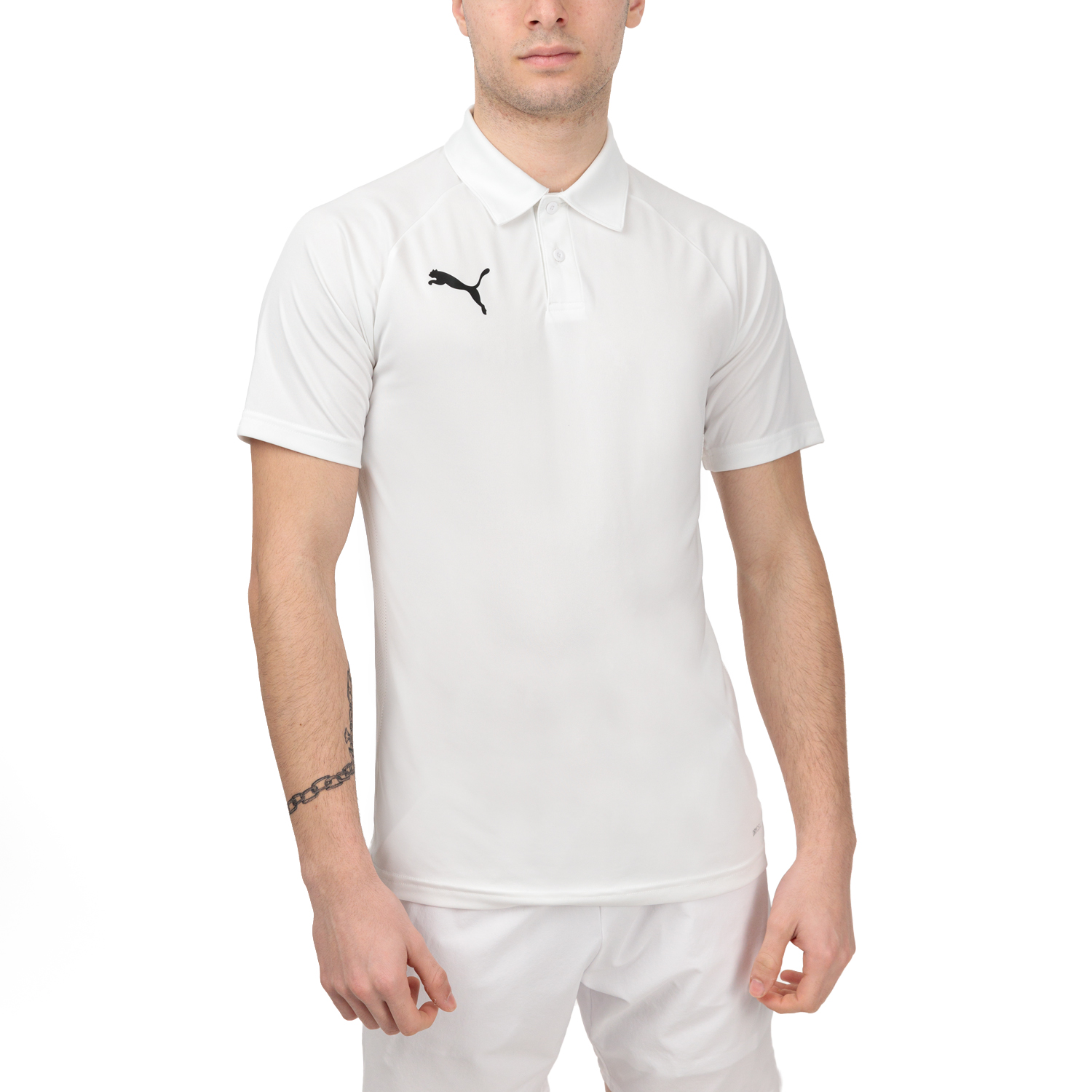 Puma TeamLIGA Polo - White