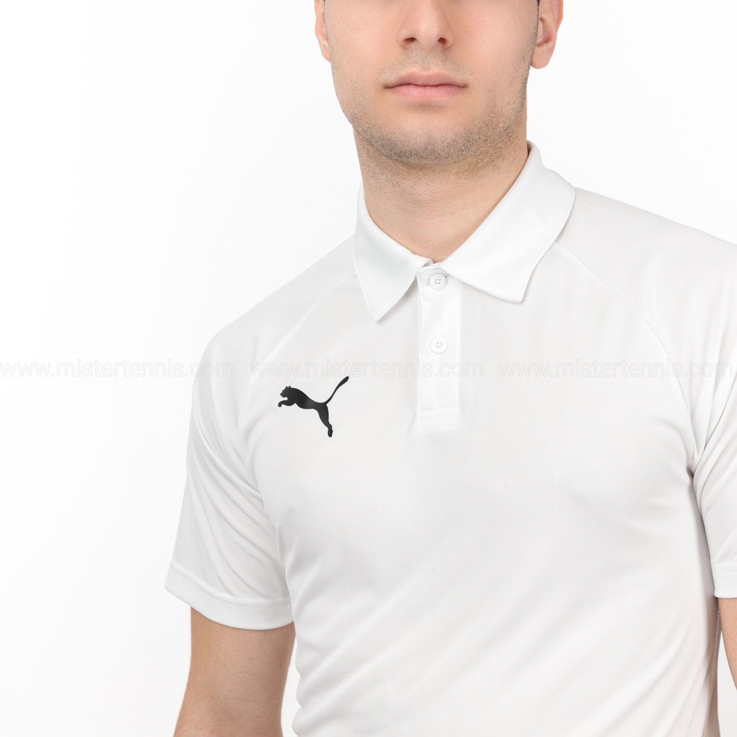 Puma TeamLIGA Polo - White