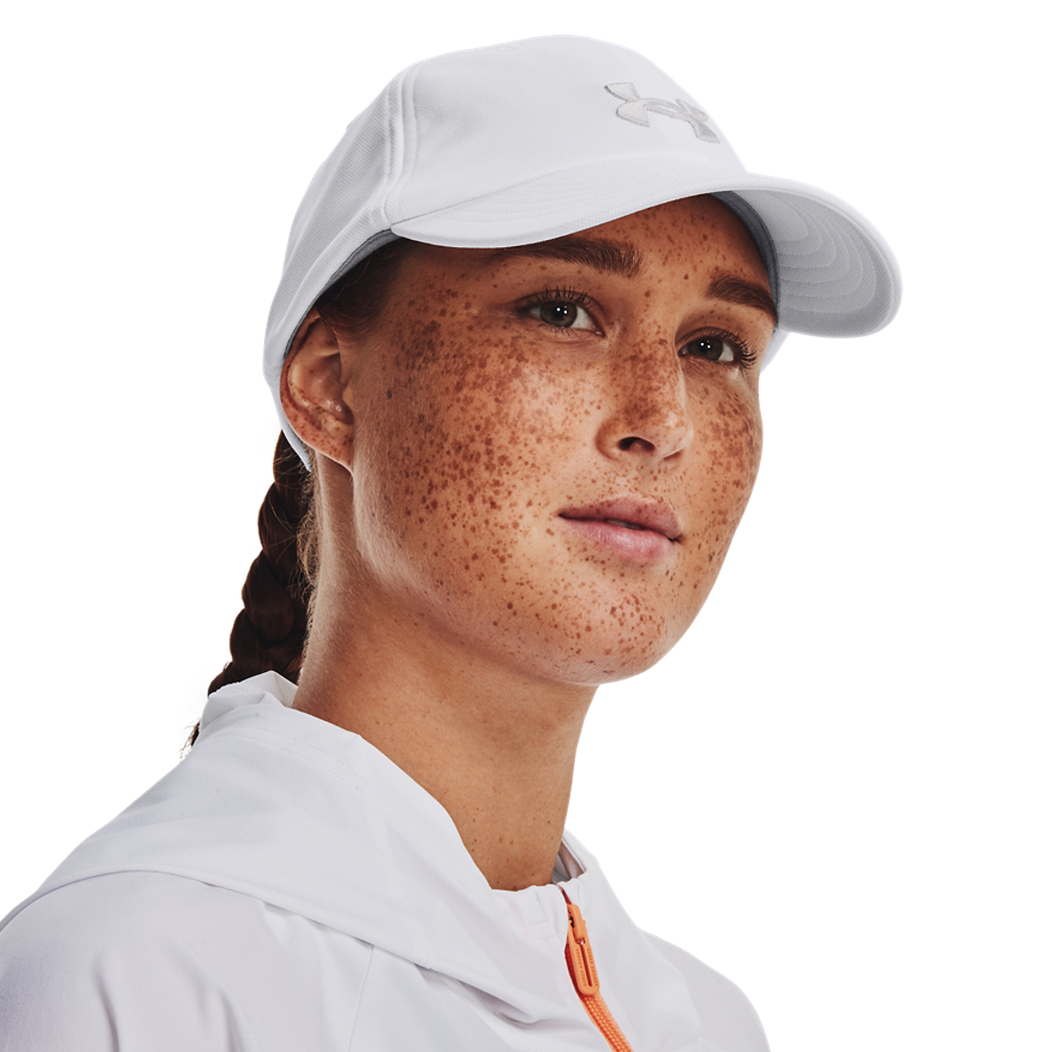 Under Armour Blitzing Gorra Mujer - White/Reflective