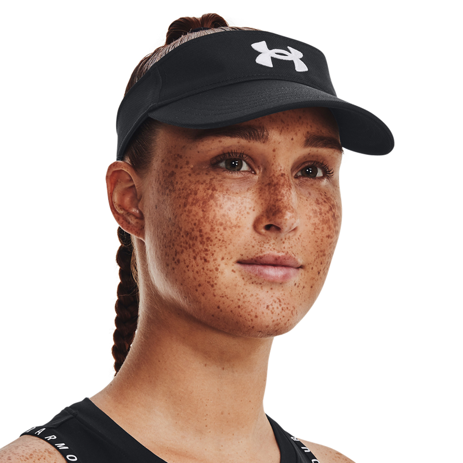 Under Armour Blitzing Visera de Tenis Mujer - Black