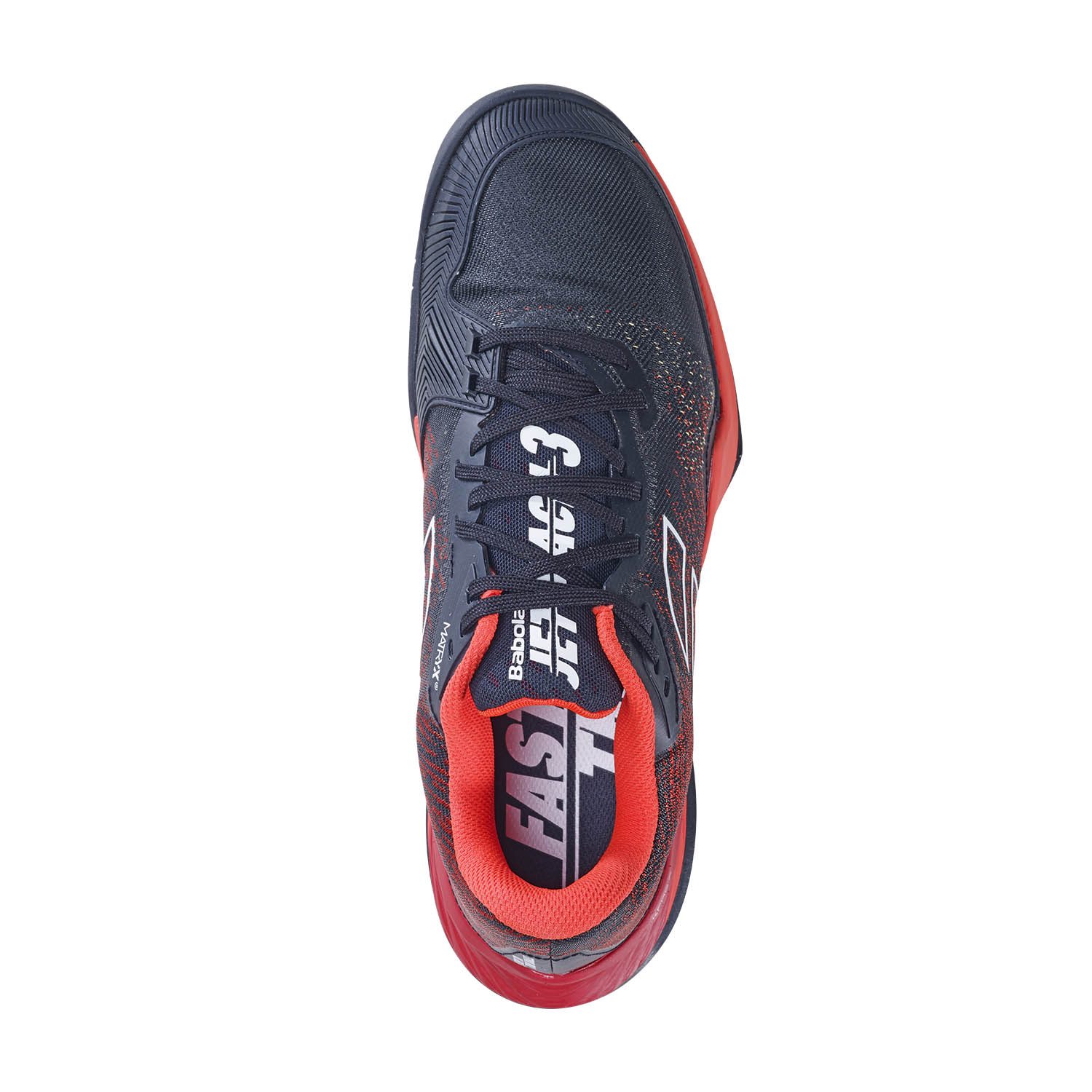 Babolat Jet Mach 3 All Court - Black/Poppy Red