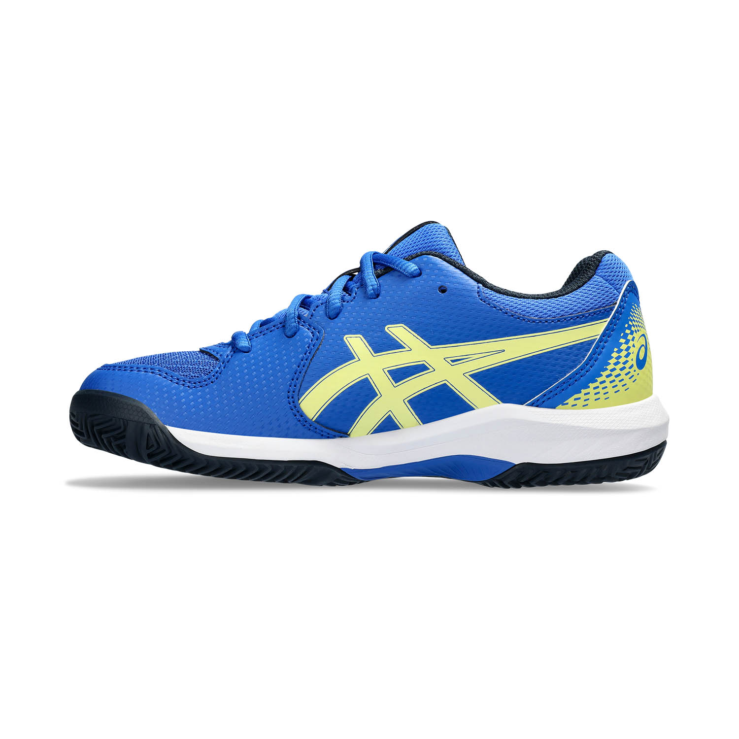 Asics Gel Dedicate 8 GS Padel Kids - Illusion Blue/Glow Yellow