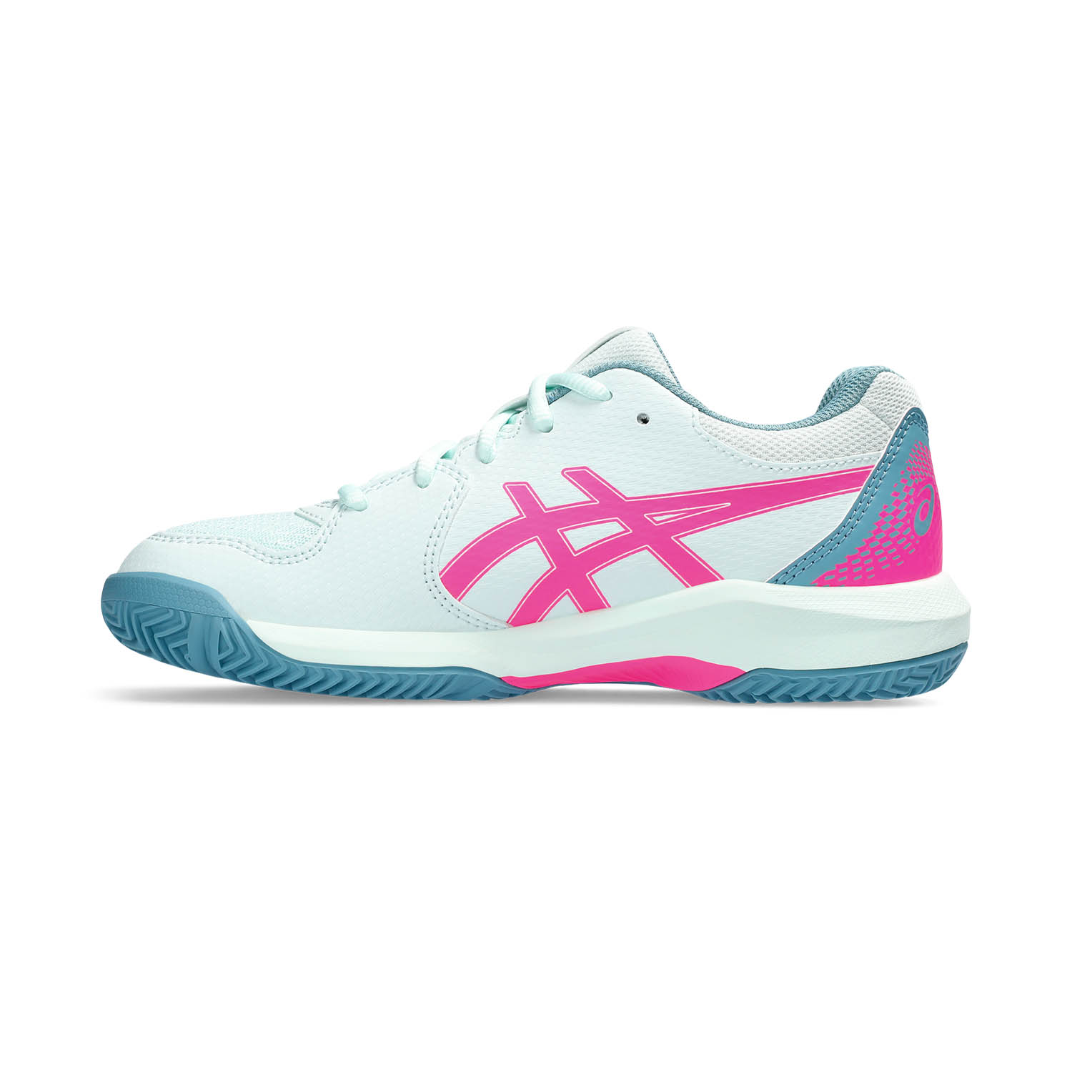 Asics Gel Dedicate 8 GS Padel Bambini - Soothing Sea/Hot Pink