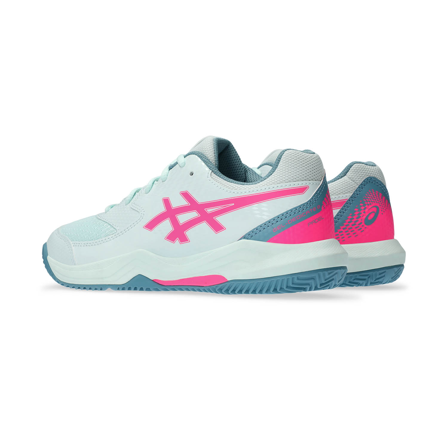 Asics Gel Dedicate 8 GS Padel Bambini - Soothing Sea/Hot Pink