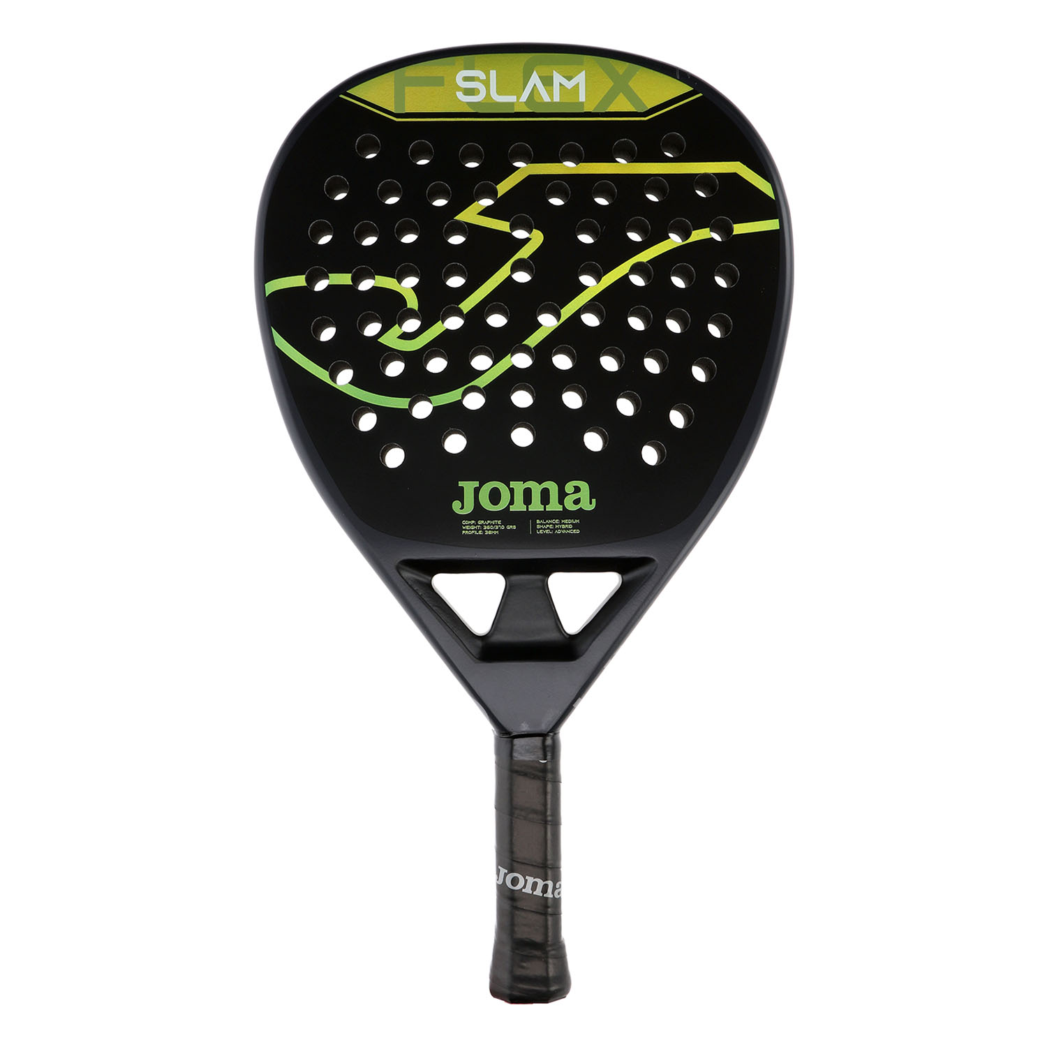 Joma Slam Flex Padel - Anthracite/Green