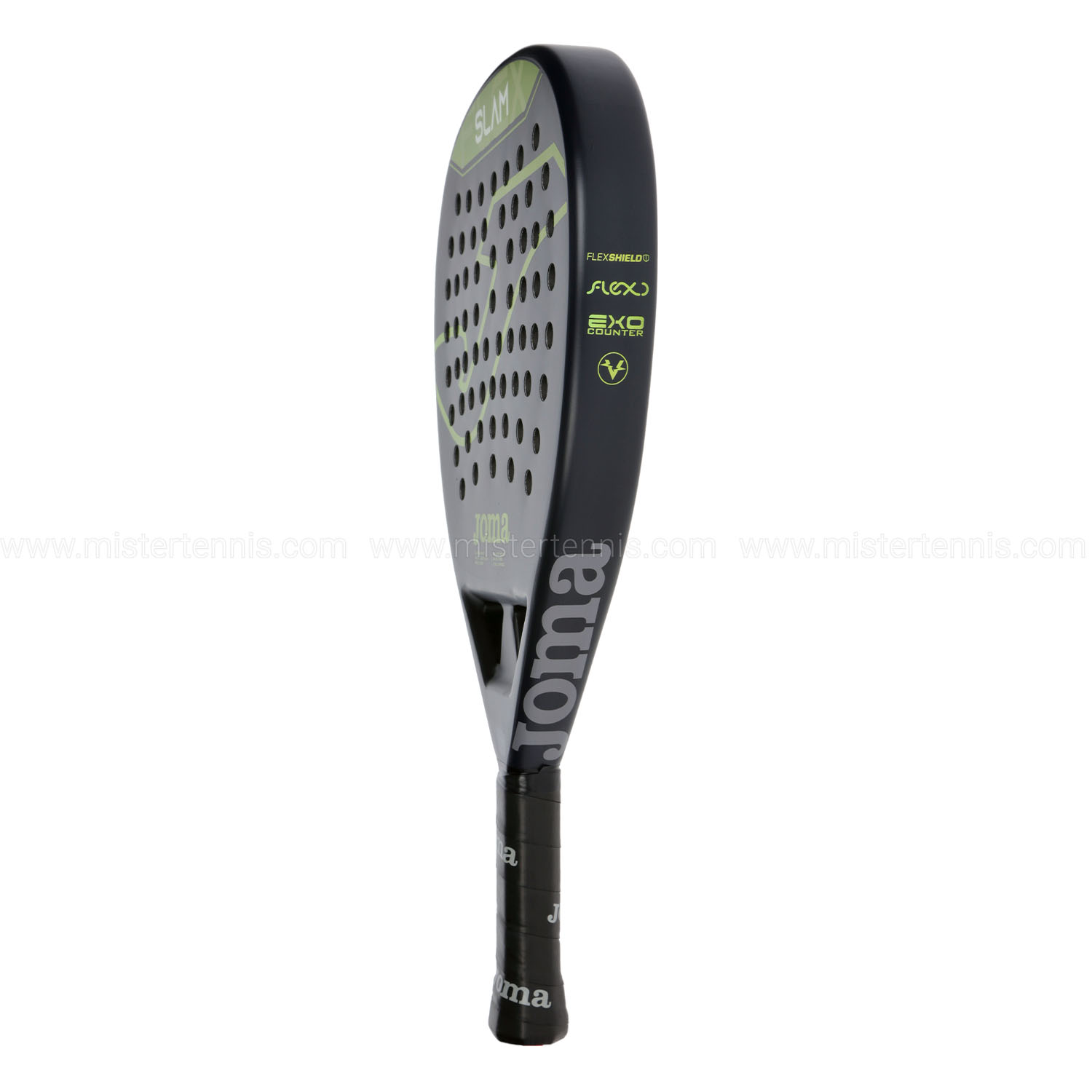 Joma Slam Flex Padel - Anthracite/Green